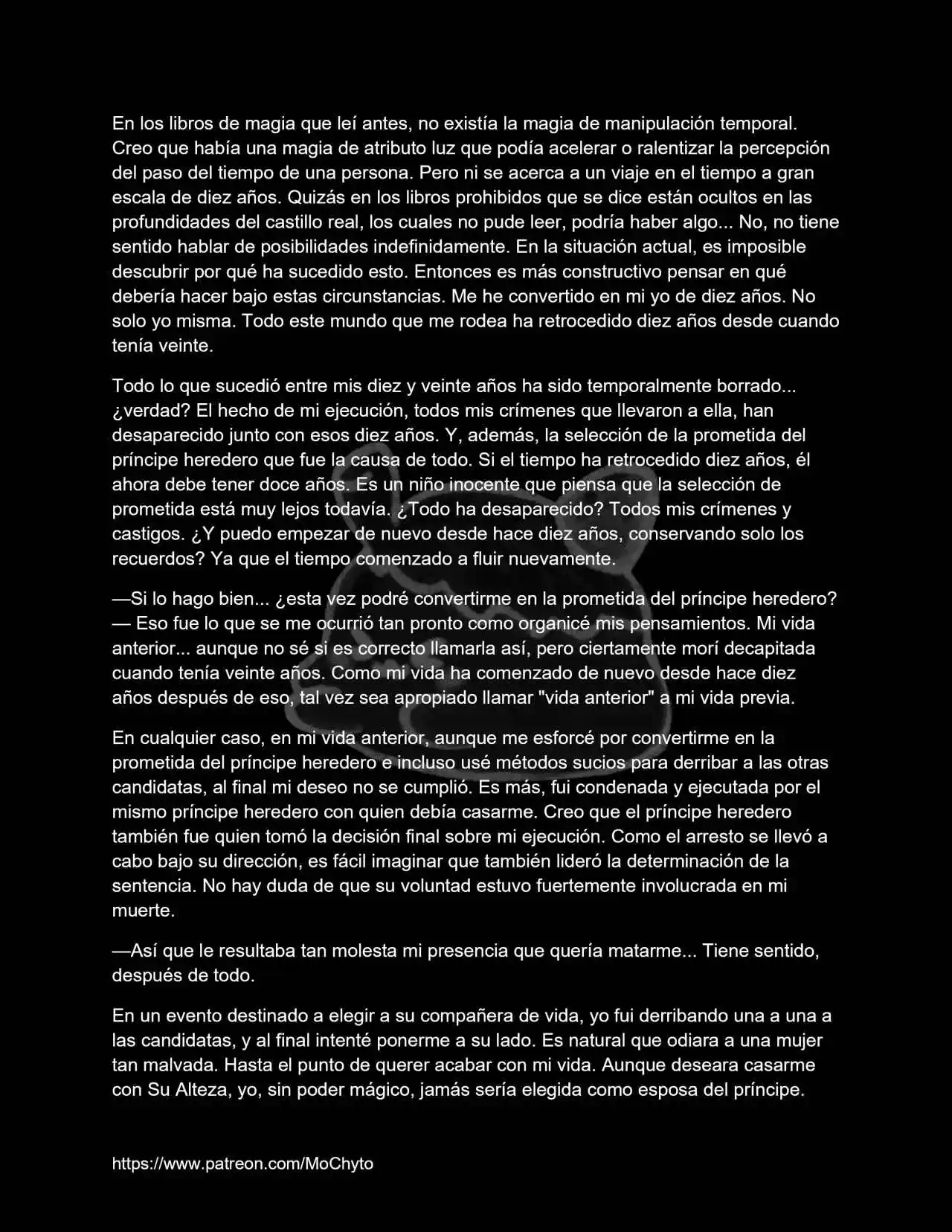 La Villana Que Regresa De La Muerte Tras Redimirse Y Apartarse El Príncipe Heredero La Acorrala (Novela) - Capítulo 1 - Página 5 - LectorTMOo