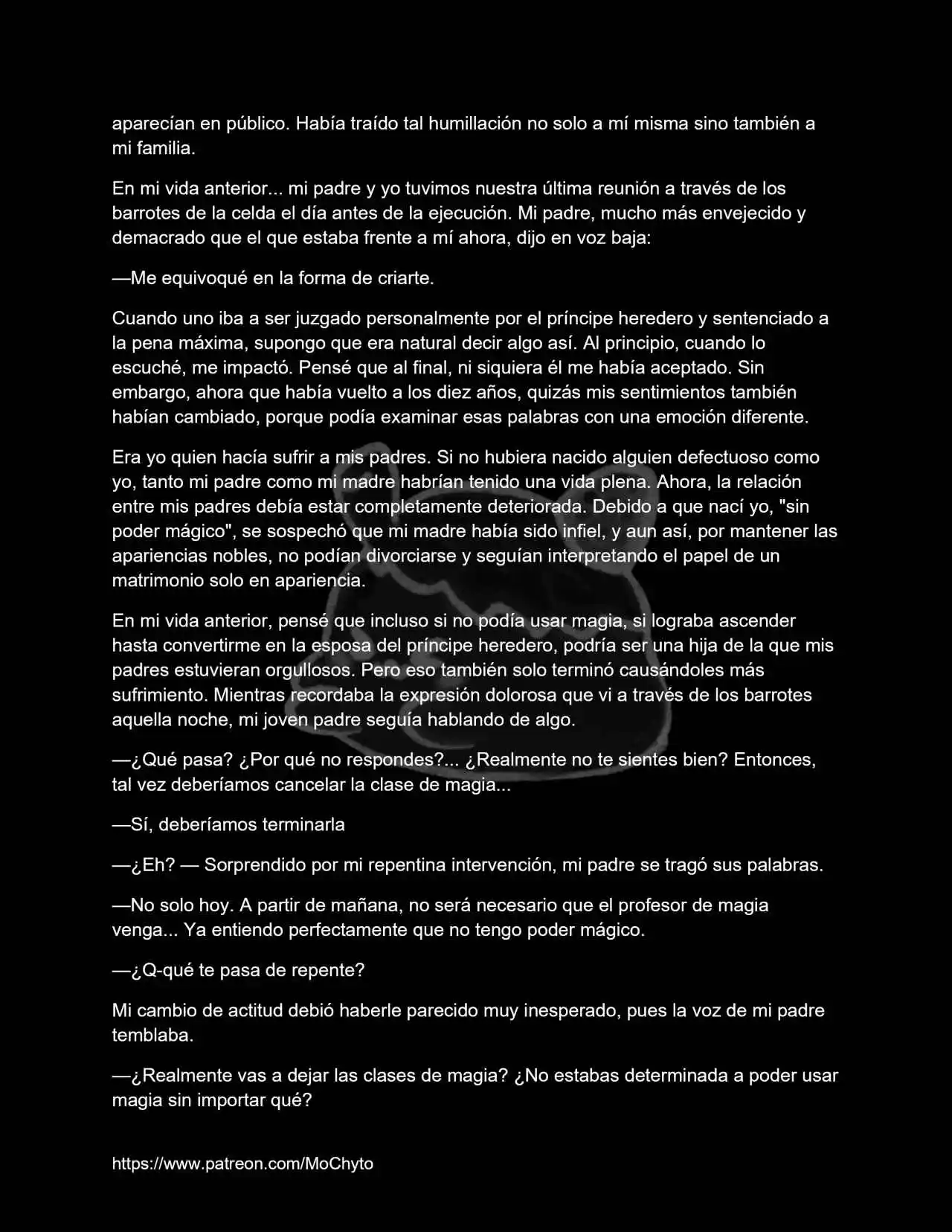 La Villana Que Regresa De La Muerte Tras Redimirse Y Apartarse El Príncipe Heredero La Acorrala (Novela) - Capítulo 2 - Página 4 - LectorTMOo