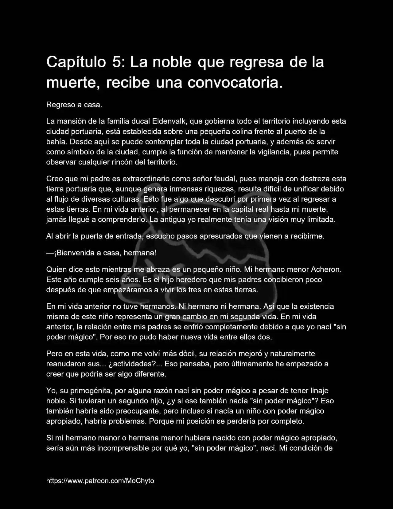 La Villana Que Regresa De La Muerte Tras Redimirse Y Apartarse El Príncipe Heredero La Acorrala (Novela) - Capítulo 5 - Página 2 - LectorTMOo