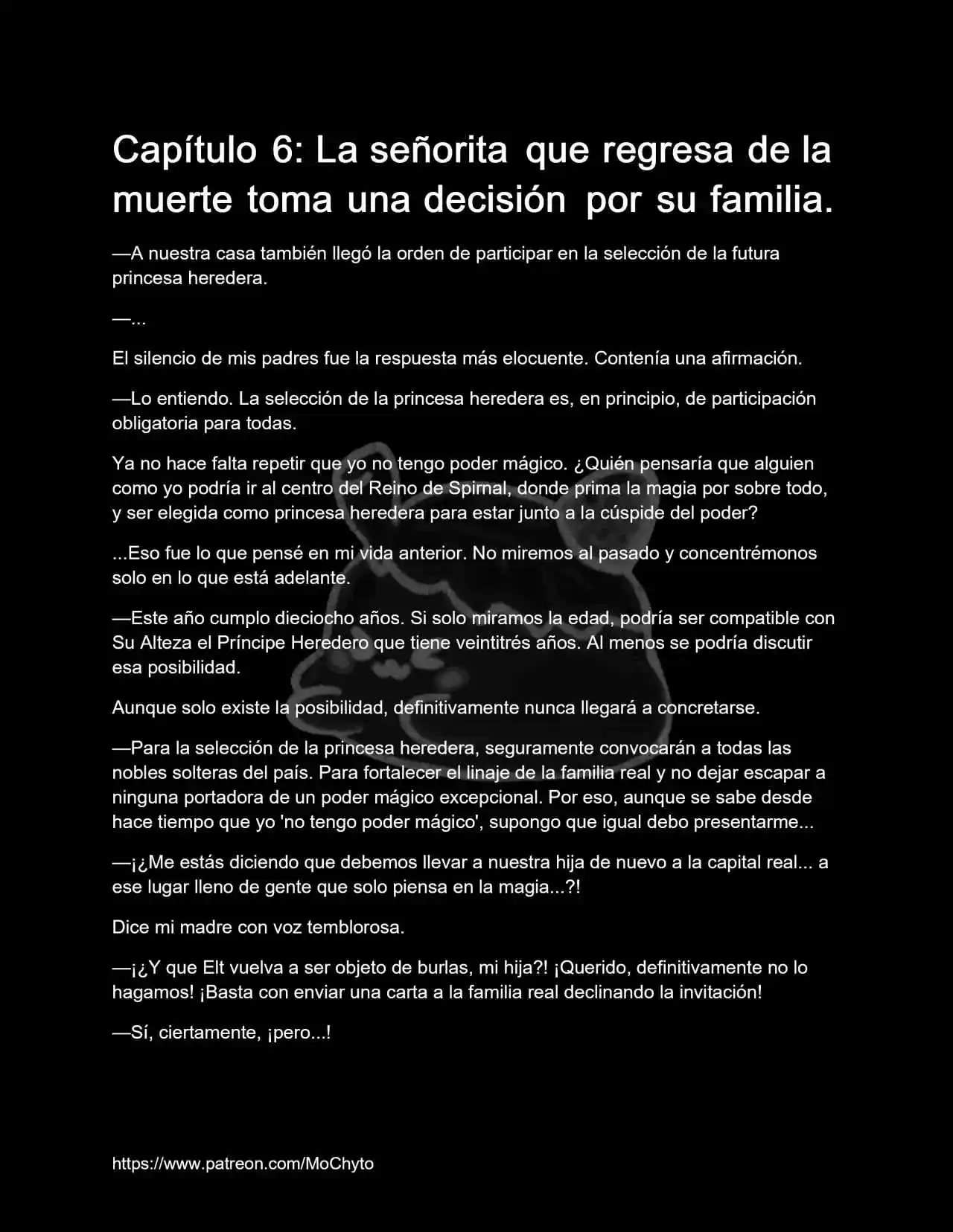 La Villana Que Regresa De La Muerte Tras Redimirse Y Apartarse El Príncipe Heredero La Acorrala (Novela) - Capítulo 6 - Página 2 - LectorTMOo