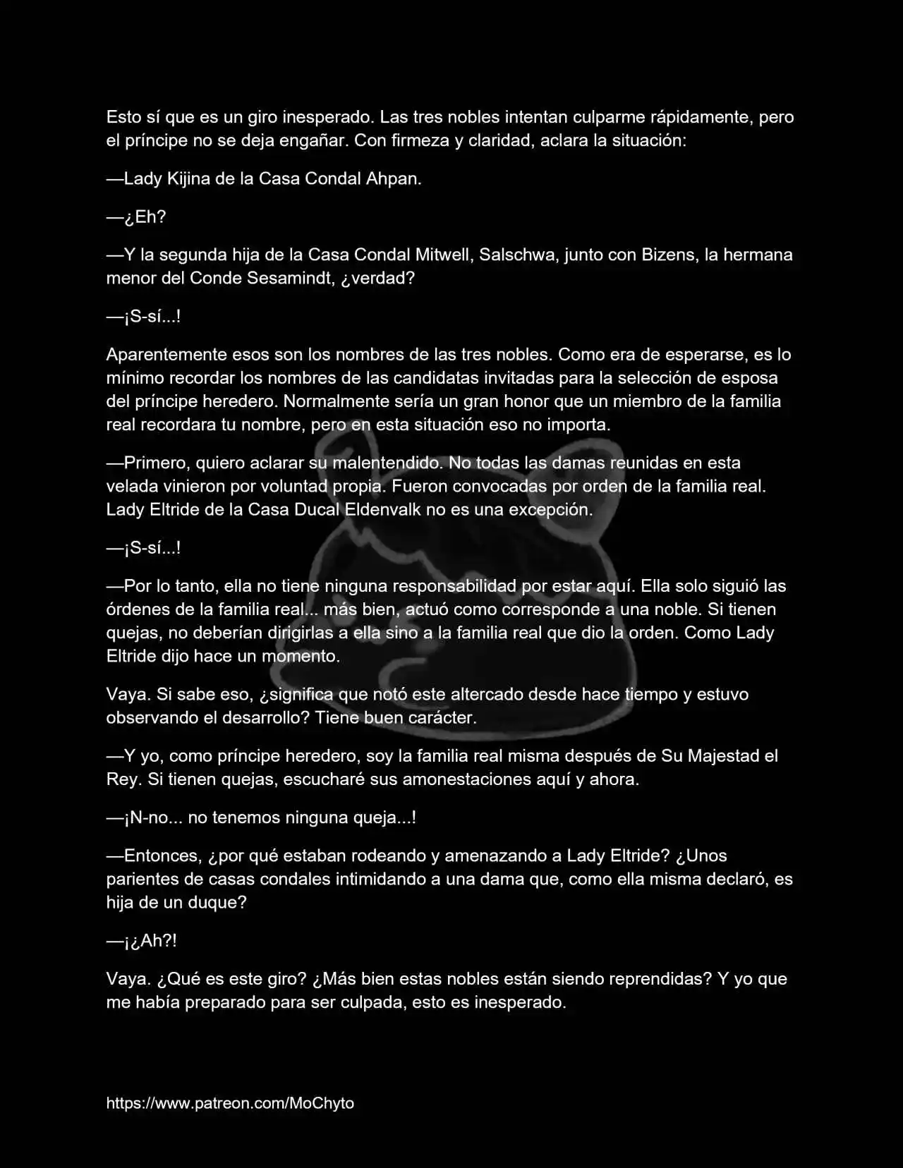La Villana Que Regresa De La Muerte Tras Redimirse Y Apartarse El Príncipe Heredero La Acorrala (Novela) - Capítulo 8 - Página 6 - LectorTMOo