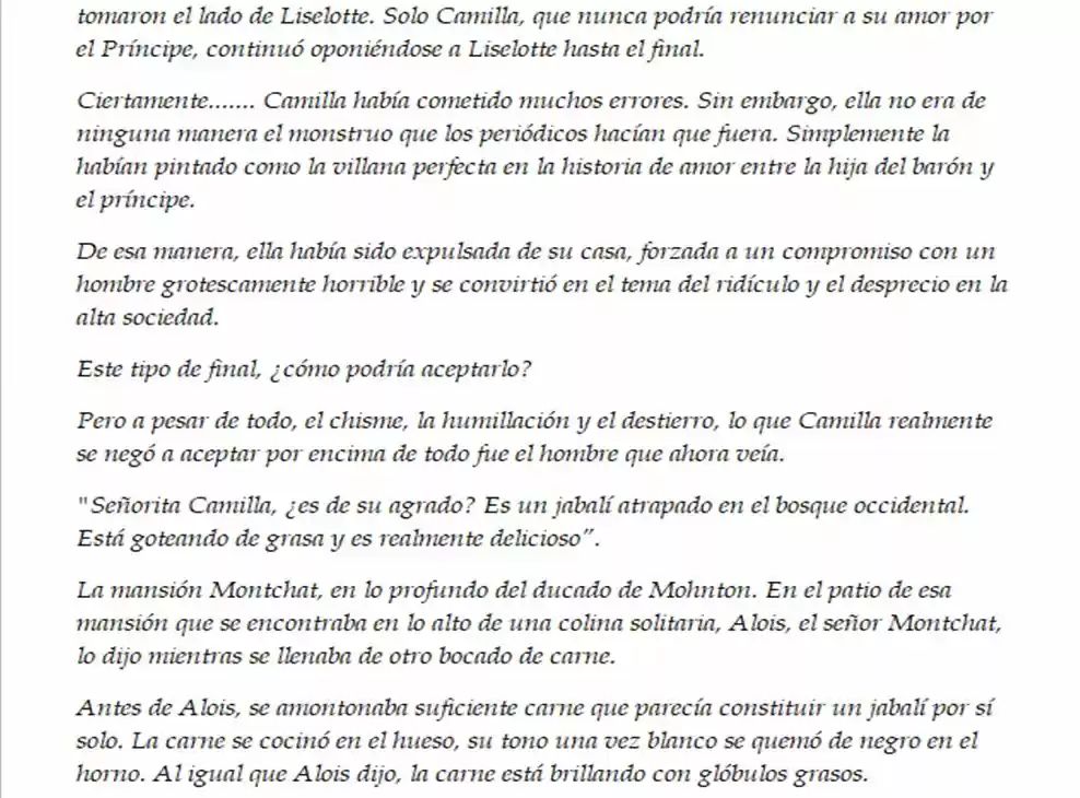 La Villana Quiere Adelgazar A Su Marido (Novela) - Capítulo 0.50 - Página 4 - LectorTMOo