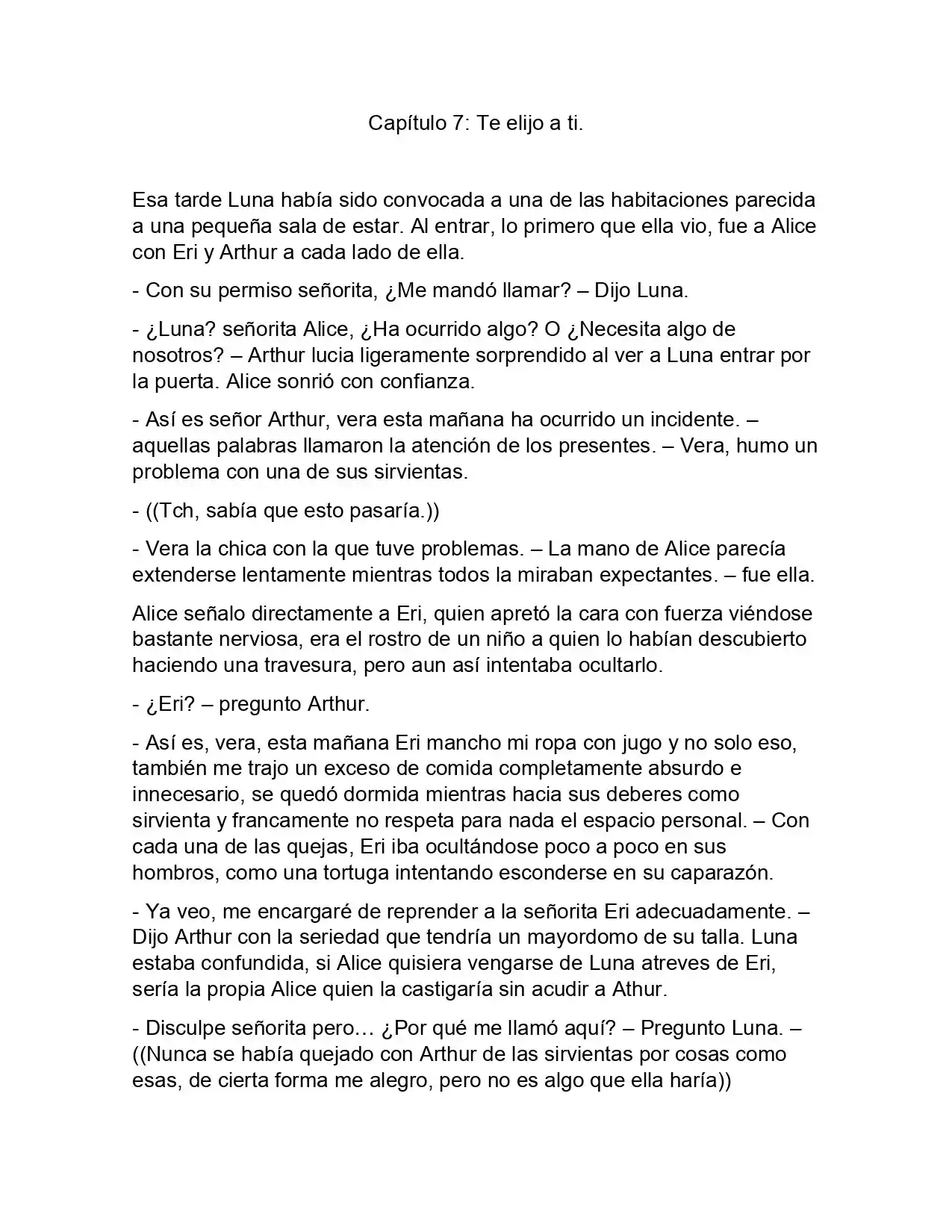 La Villana Soy Yo - Capítulo 7 - Página 1 - LectorTMOo