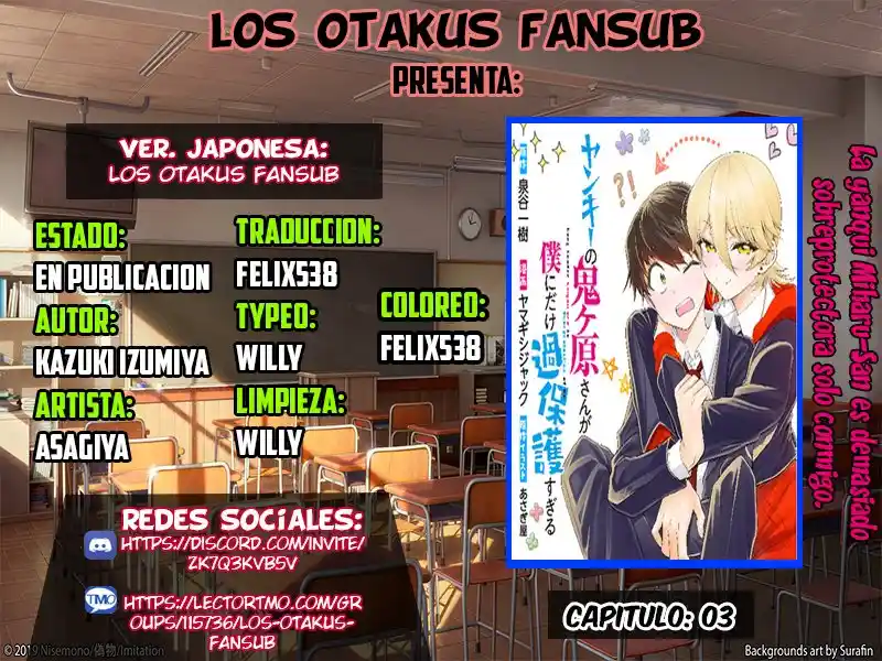 La Yankee Miharu-San Es Demasiado Sobreprotectora Solo Conmigo. - Capítulo 3 - Página 3 - LectorTMOo