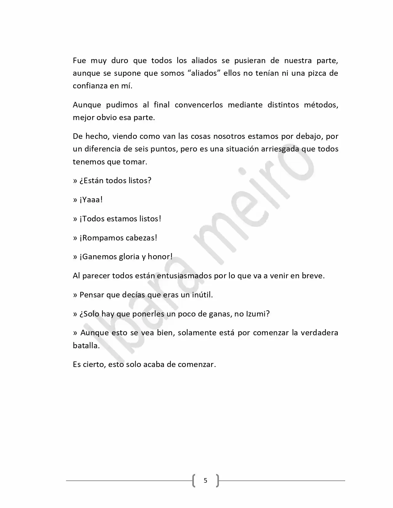 Laberinto De Espinas (Novela) - Capítulo 10 - Página 4 - LectorTMOo