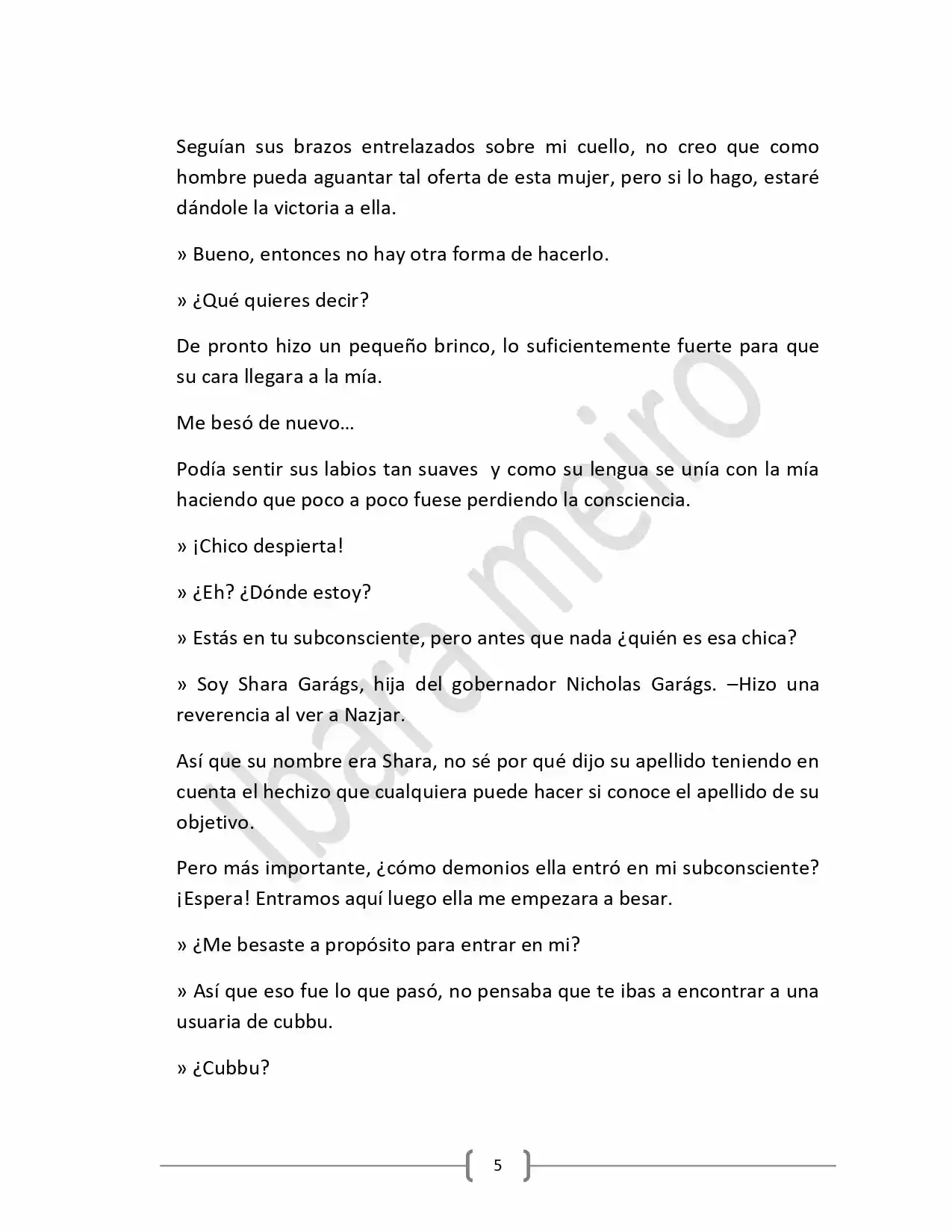 Laberinto De Espinas (Novela) - Capítulo 16 - Página 5 - LectorTMOo