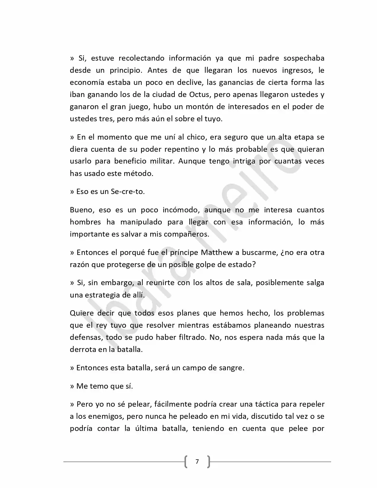 Laberinto De Espinas (Novela) - Capítulo 16 - Página 7 - LectorTMOo