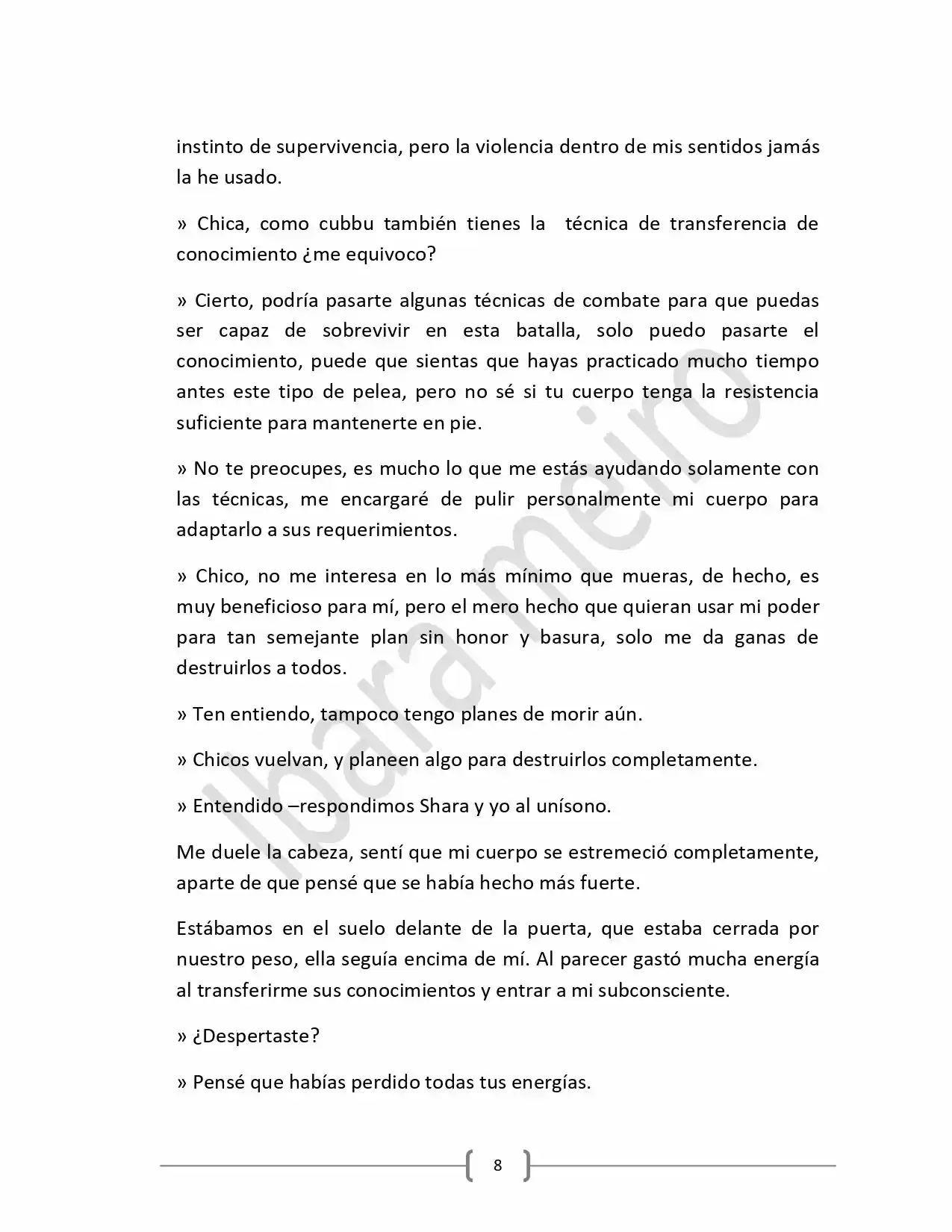 Laberinto De Espinas (Novela) - Capítulo 16 - Página 8 - LectorTMOo