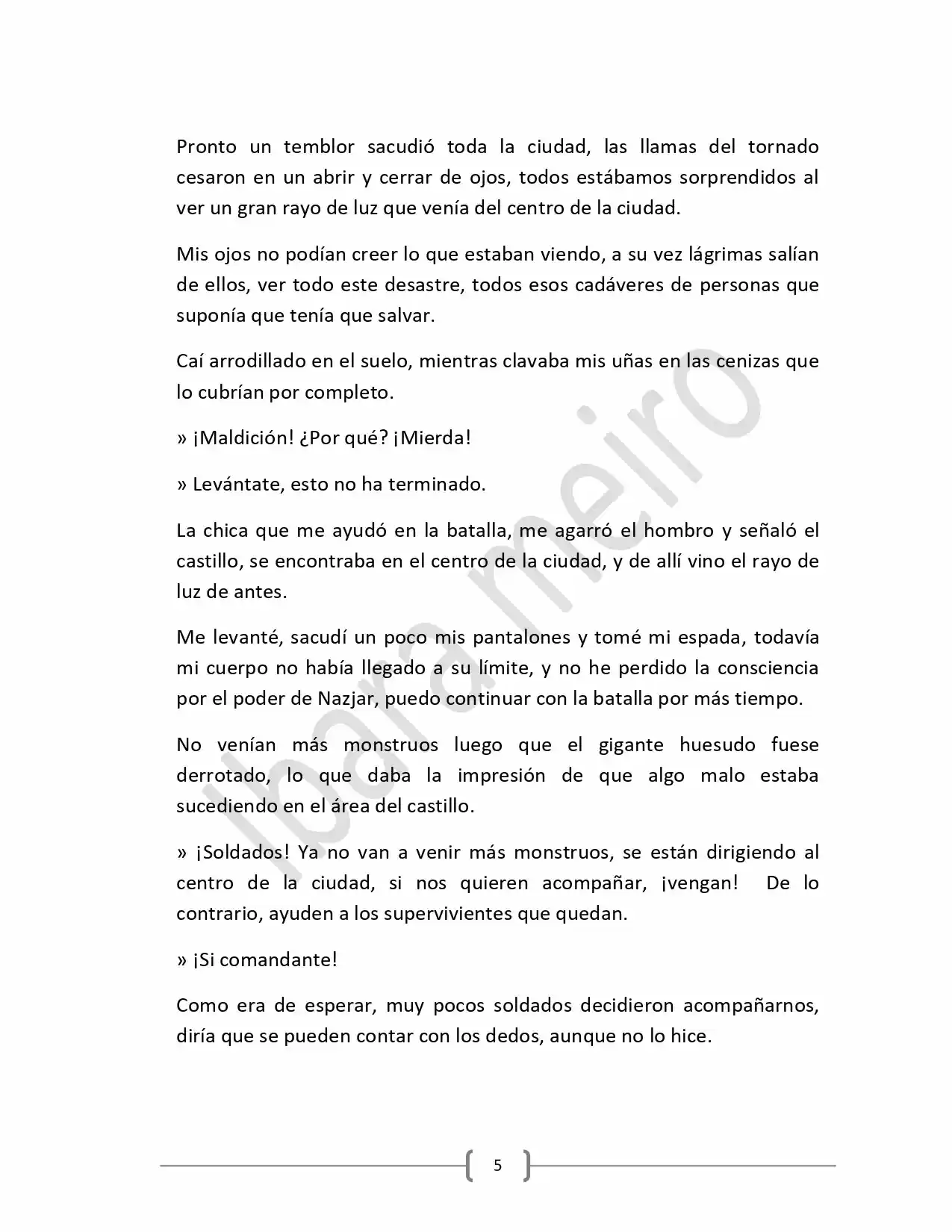 Laberinto De Espinas (Novela) - Capítulo 18 - Página 6 - LectorTMOo