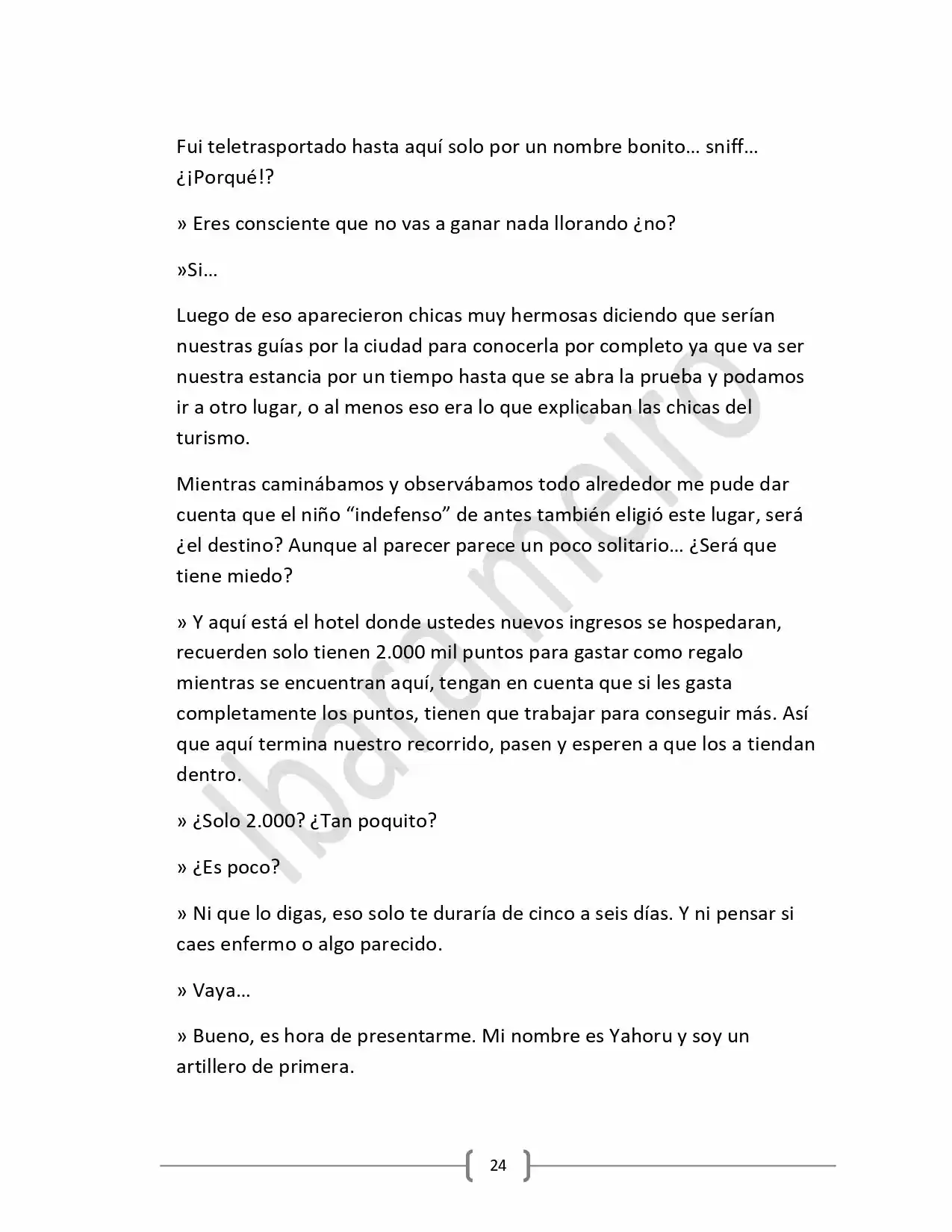Laberinto De Espinas (Novela) - Capítulo 5 - Página 1 - LectorTMOo