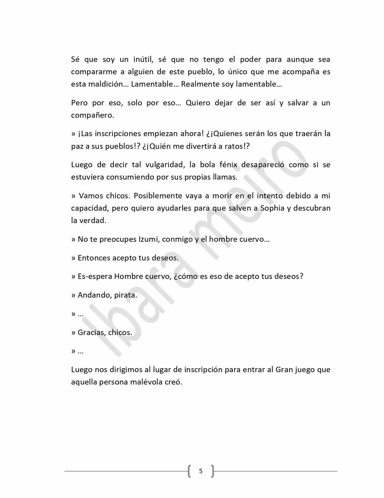 Laberinto De Espinas (Novela) - Capítulo 9 - Página 4 - LectorTMOo