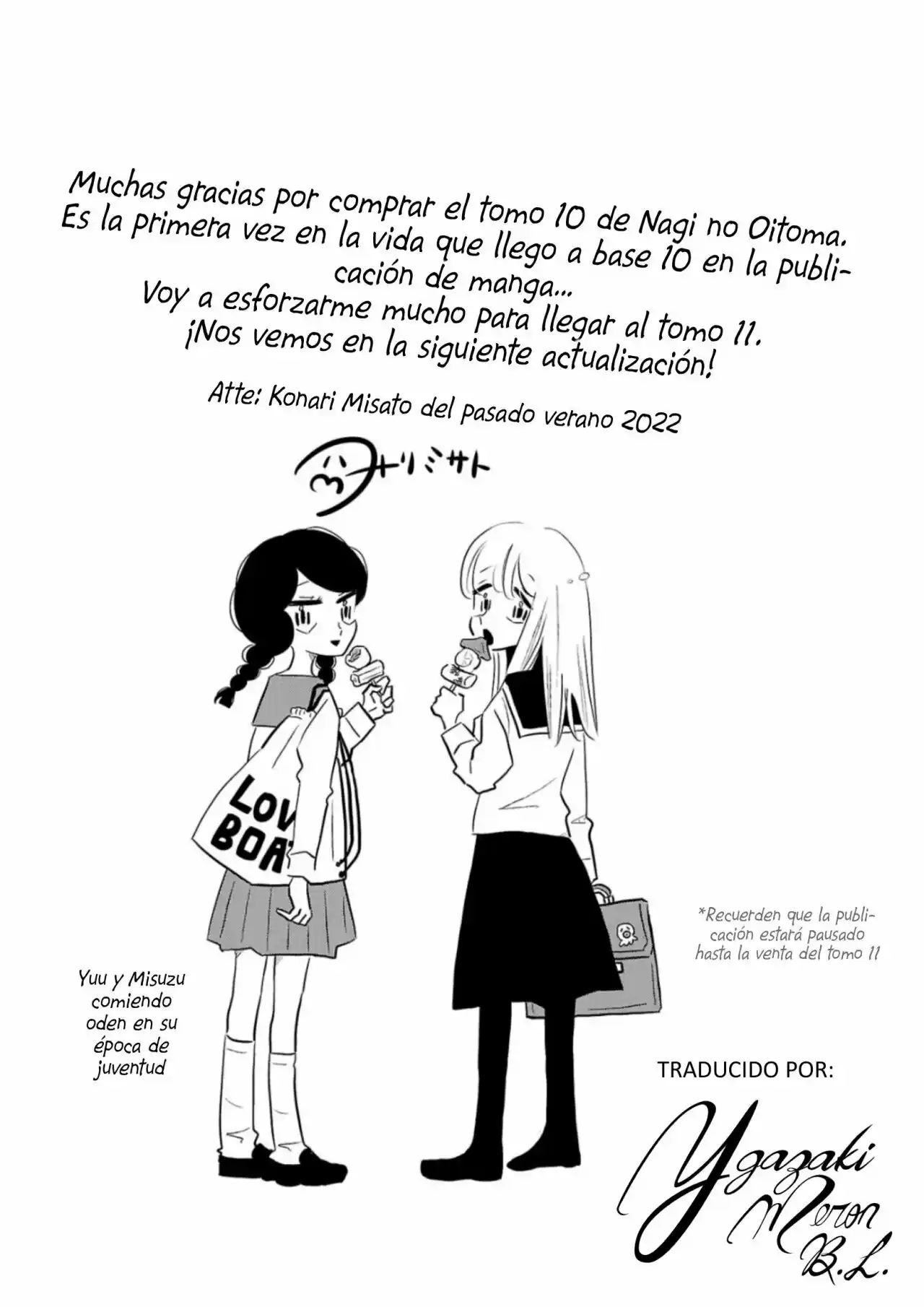 Largas Vacaciones De Nagi - Capítulo 59.5 - Página 9 - LectorTMOo