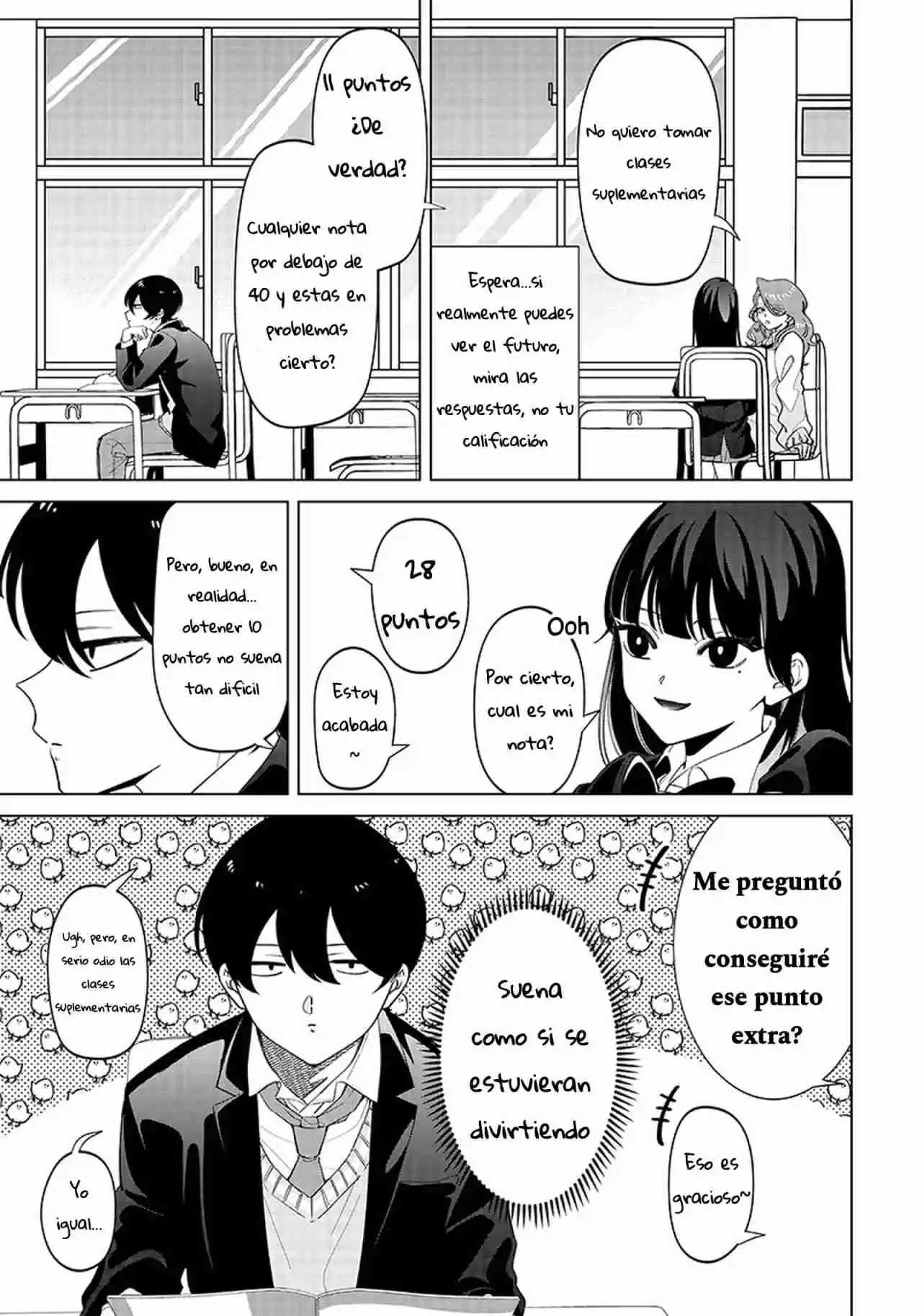 Las Chicas Que Casualmente Dicen Cosas Extrañas~: Mi Vida Diaria En Una Escuela Privada Paranormal - Capítulo 1 - Página 4 - LectorTMOo