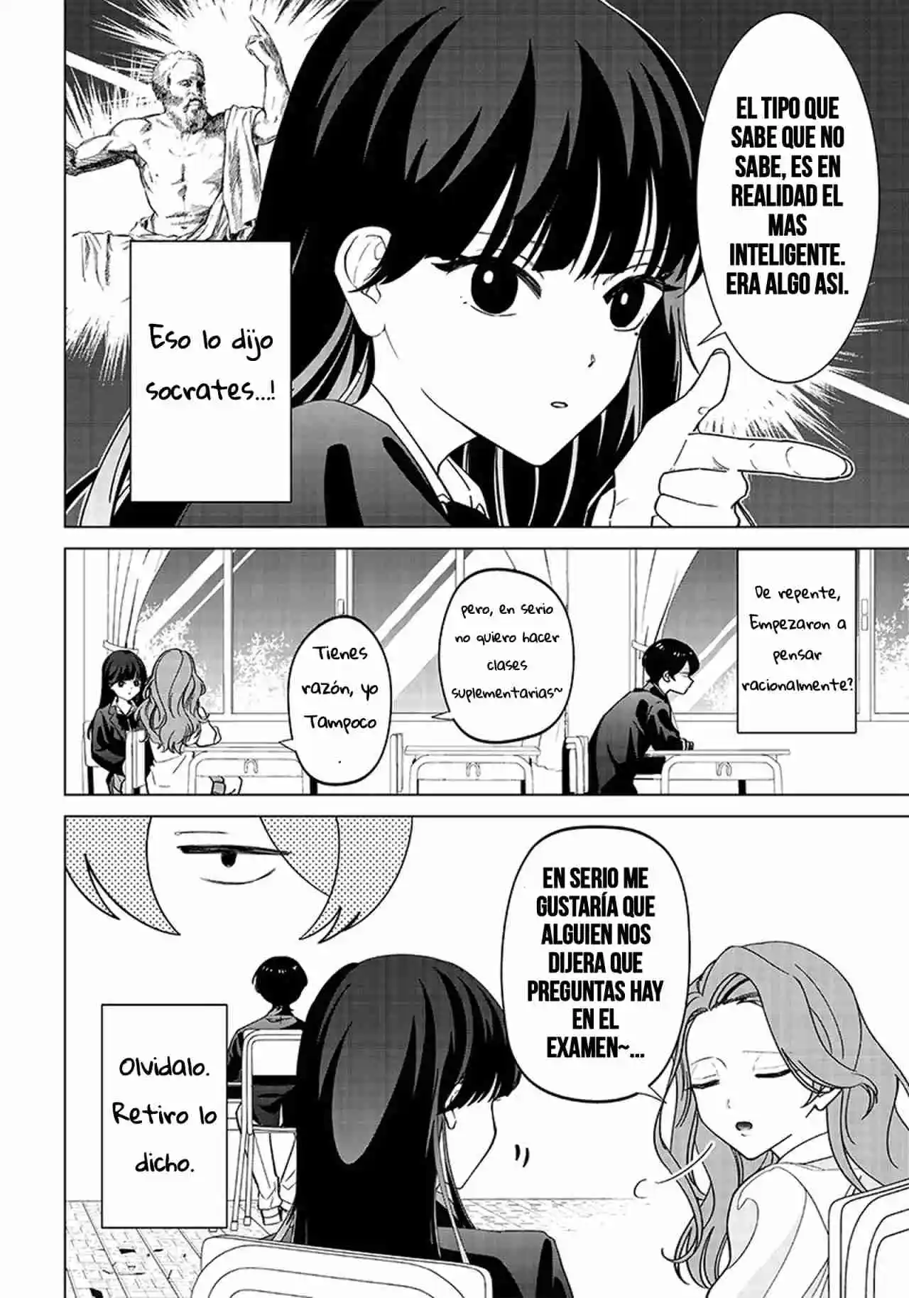 Las Chicas Que Casualmente Dicen Cosas Extrañas~: Mi Vida Diaria En Una Escuela Privada Paranormal - Capítulo 1 - Página 9 - LectorTMOo