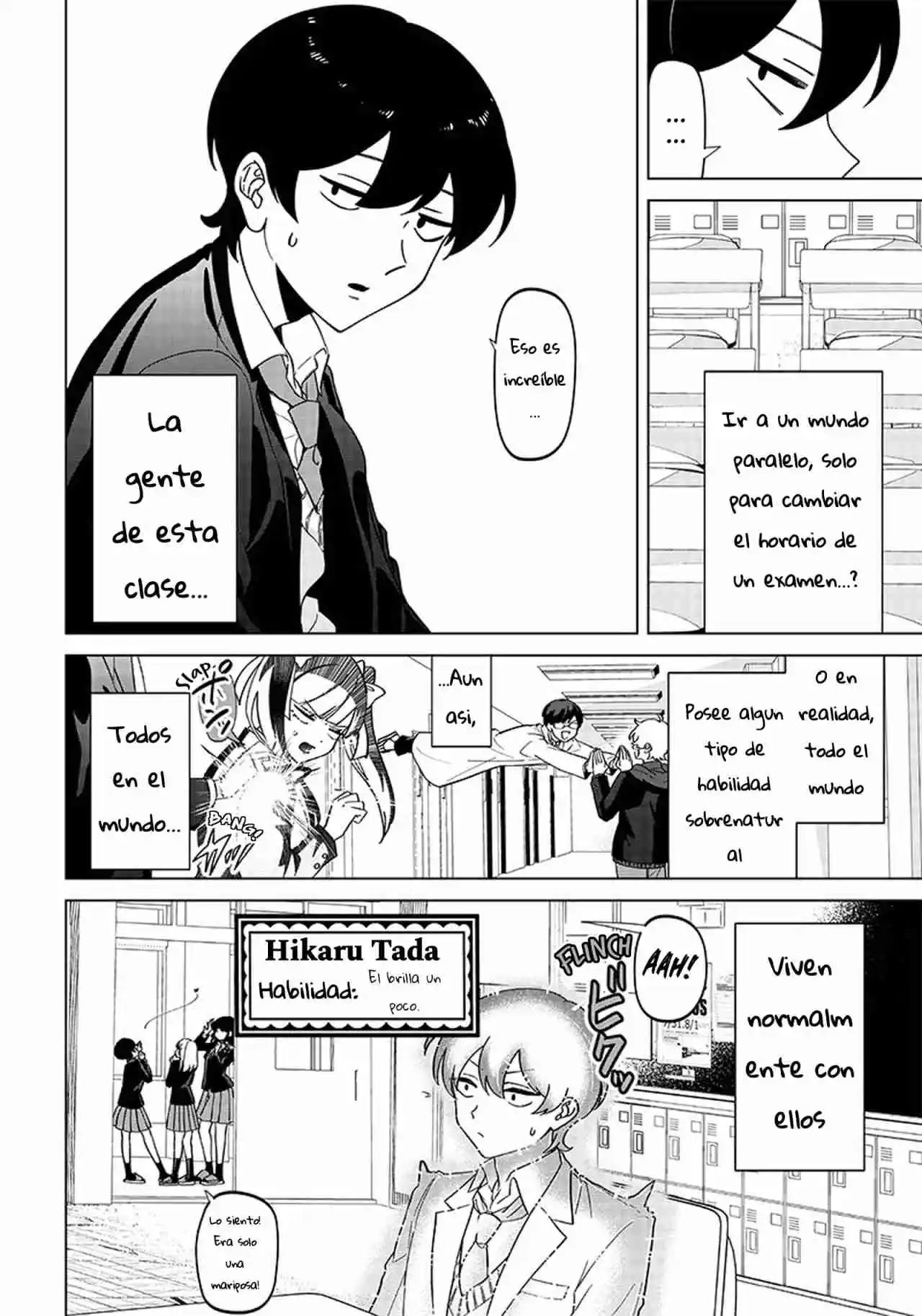 Las Chicas Que Casualmente Dicen Cosas Extrañas~: Mi Vida Diaria En Una Escuela Privada Paranormal - Capítulo 1 - Página 11 - LectorTMOo