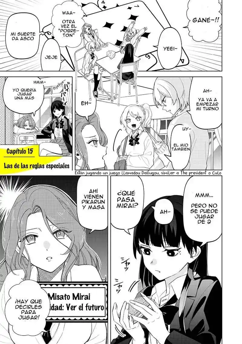 Las Chicas Que Casualmente Dicen Cosas Extrañas~: Mi Vida Diaria En Una Escuela Privada Paranormal - Capítulo 15 - Página 1 - LectorTMOo