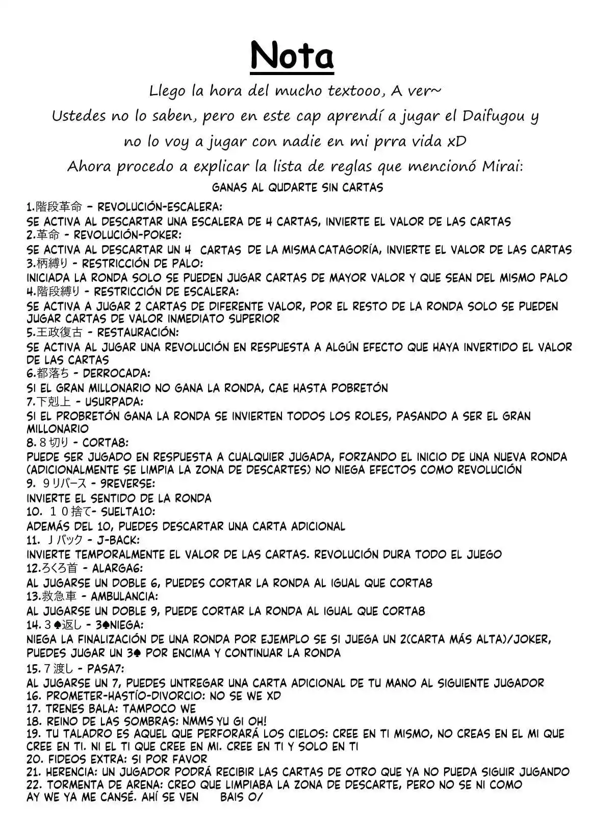 Las Chicas Que Casualmente Dicen Cosas Extrañas~: Mi Vida Diaria En Una Escuela Privada Paranormal - Capítulo 15 - Página 15 - LectorTMOo