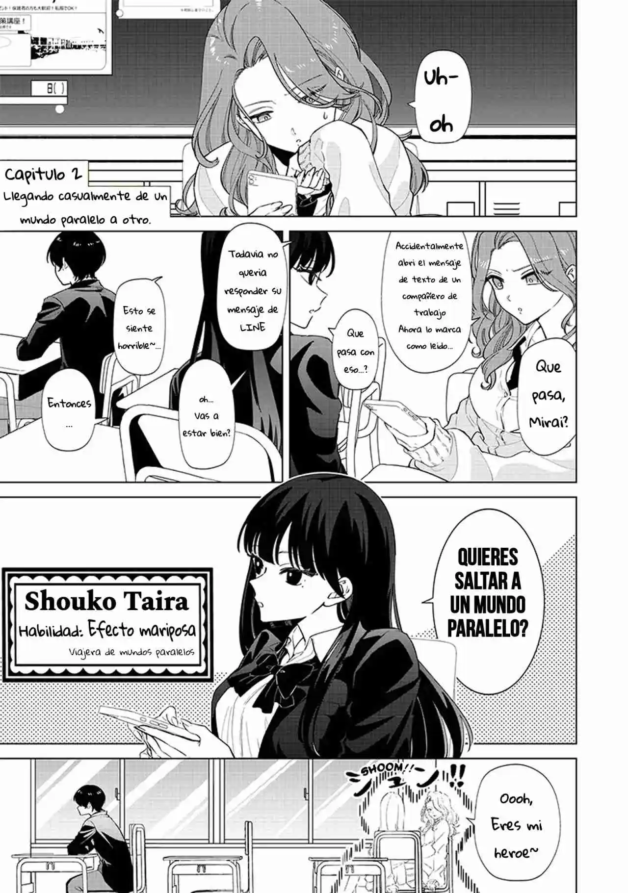 Las Chicas Que Casualmente Dicen Cosas Extrañas~: Mi Vida Diaria En Una Escuela Privada Paranormal - Capítulo 2 - Página 2 - LectorTMOo