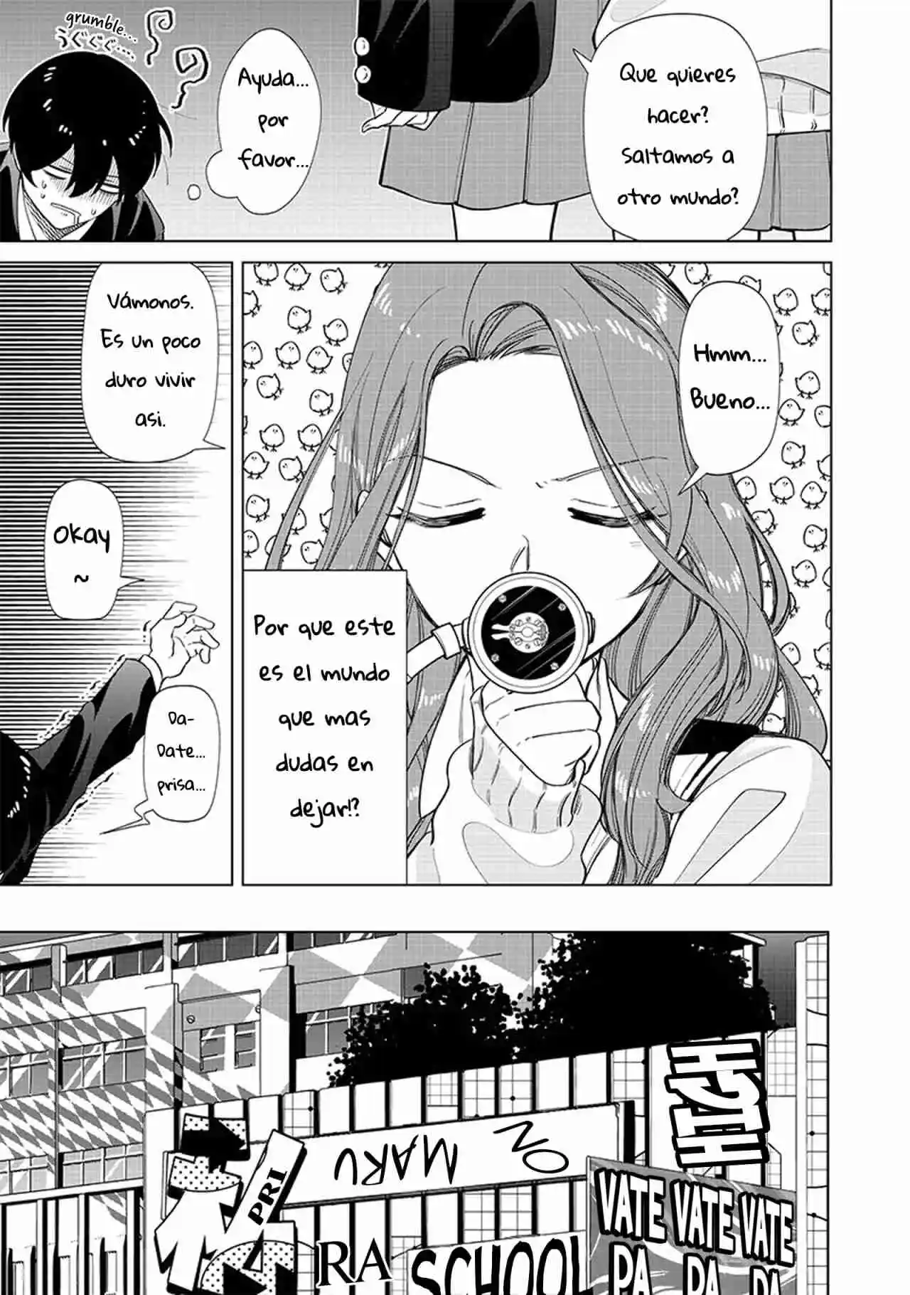 Las Chicas Que Casualmente Dicen Cosas Extrañas~: Mi Vida Diaria En Una Escuela Privada Paranormal - Capítulo 2 - Página 16 - LectorTMOo