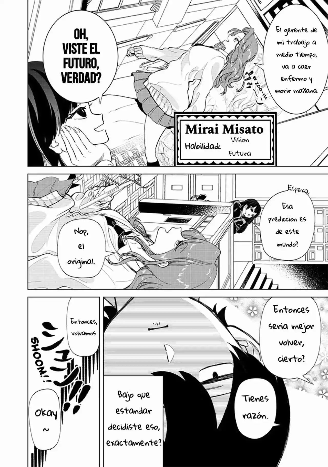 Las Chicas Que Casualmente Dicen Cosas Extrañas~: Mi Vida Diaria En Una Escuela Privada Paranormal - Capítulo 2 - Página 19 - LectorTMOo