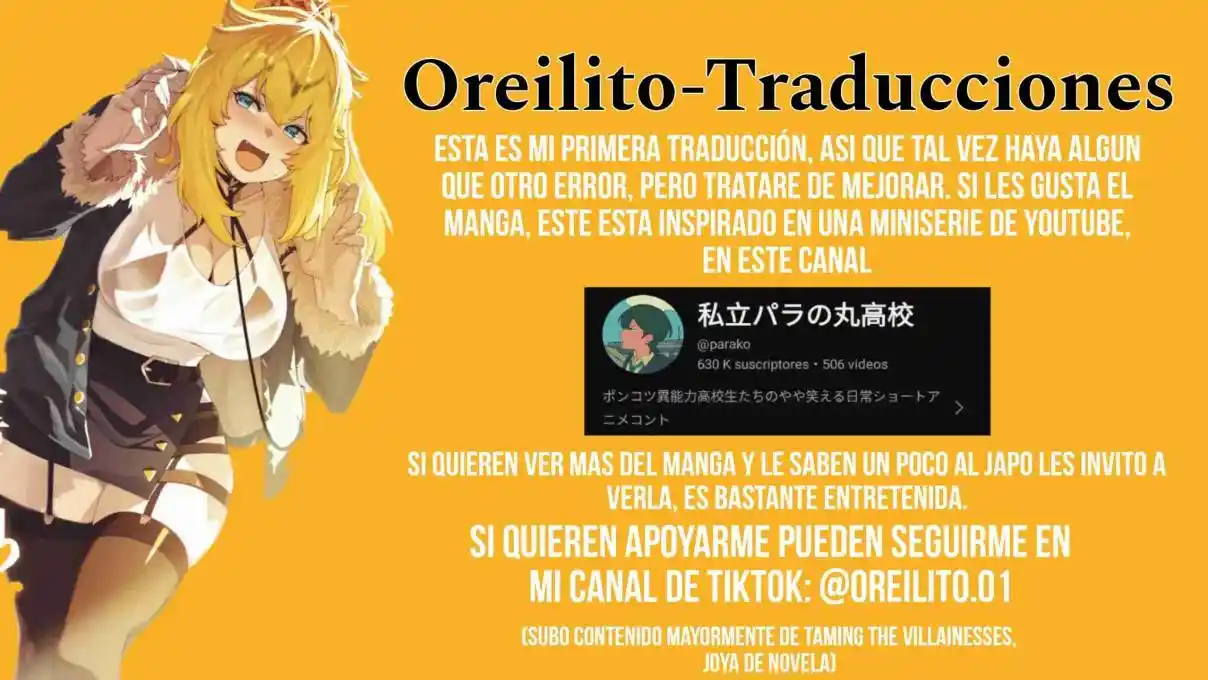 Las Chicas Que Casualmente Dicen Cosas Extrañas~: Mi Vida Diaria En Una Escuela Privada Paranormal - Capítulo 2 - Página 21 - LectorTMOo