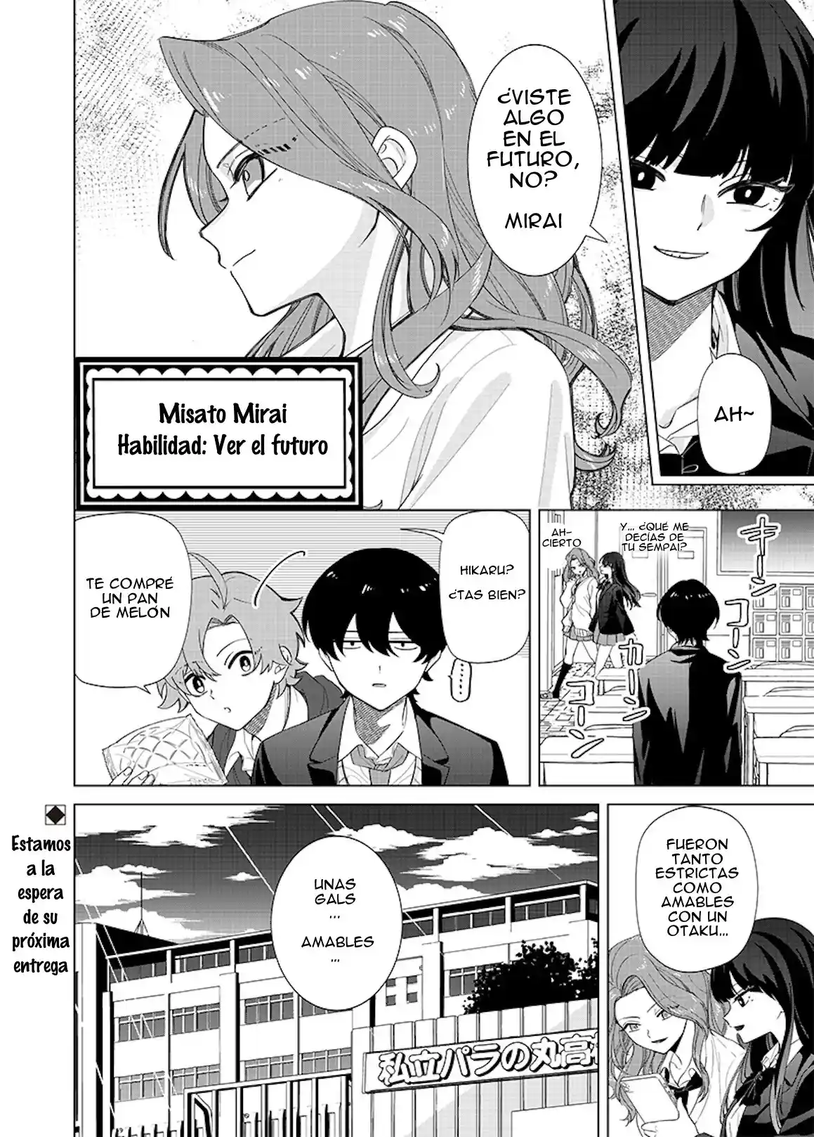 Las Chicas Que Casualmente Dicen Cosas Extrañas~: Mi Vida Diaria En Una Escuela Privada Paranormal - Capítulo 3 - Página 15 - LectorTMOo