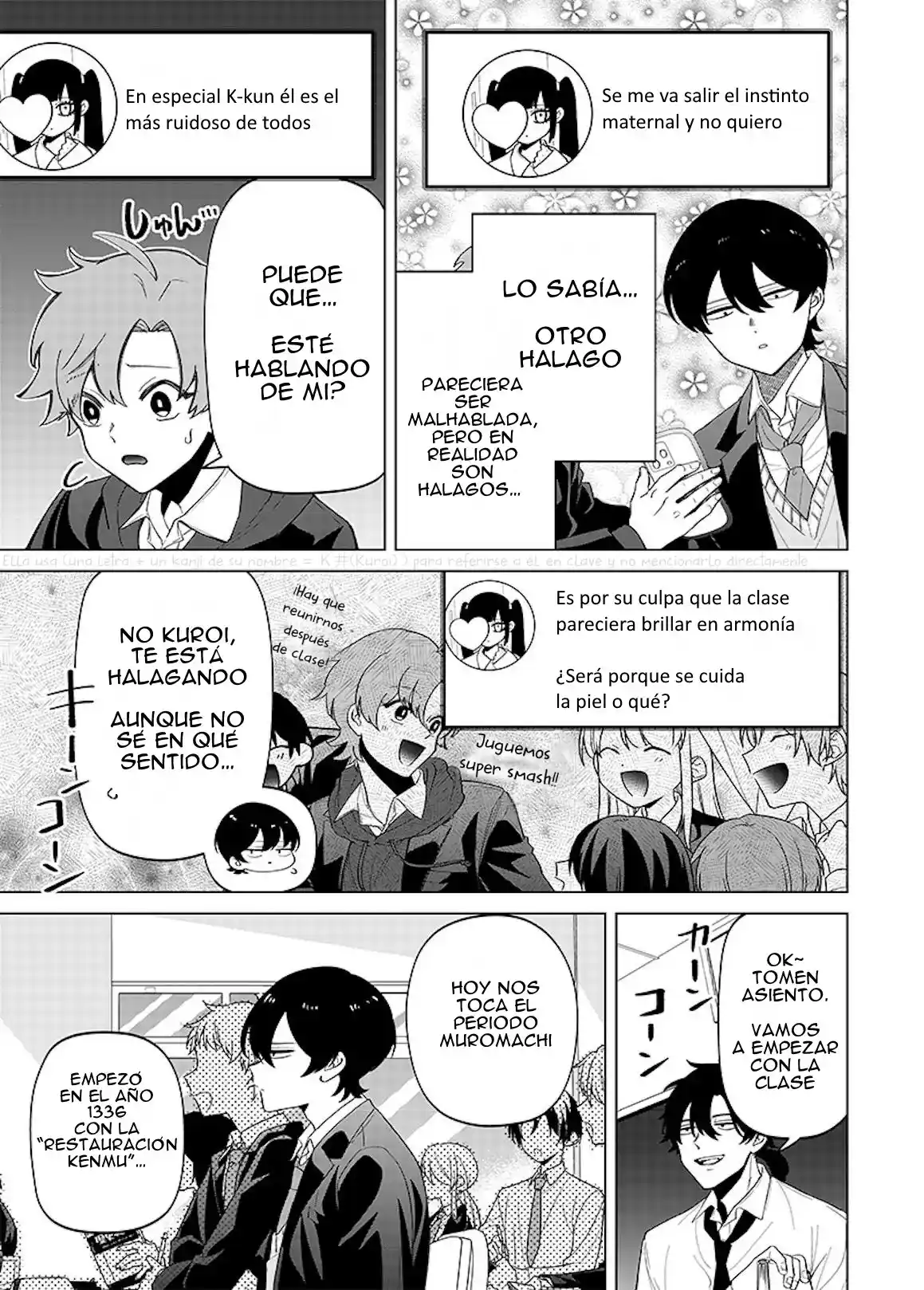 Las Chicas Que Casualmente Dicen Cosas Extrañas~: Mi Vida Diaria En Una Escuela Privada Paranormal - Capítulo 4 - Página 6 - LectorTMOo