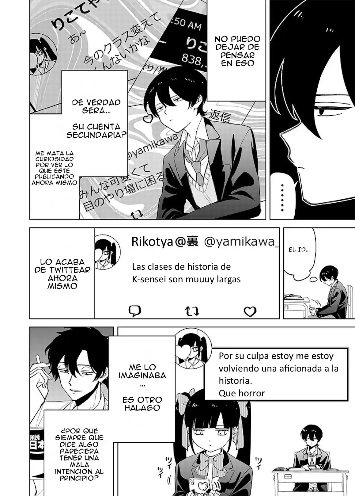 Las Chicas Que Casualmente Dicen Cosas Extrañas~: Mi Vida Diaria En Una Escuela Privada Paranormal - Capítulo 4 - Página 7 - LectorTMOo