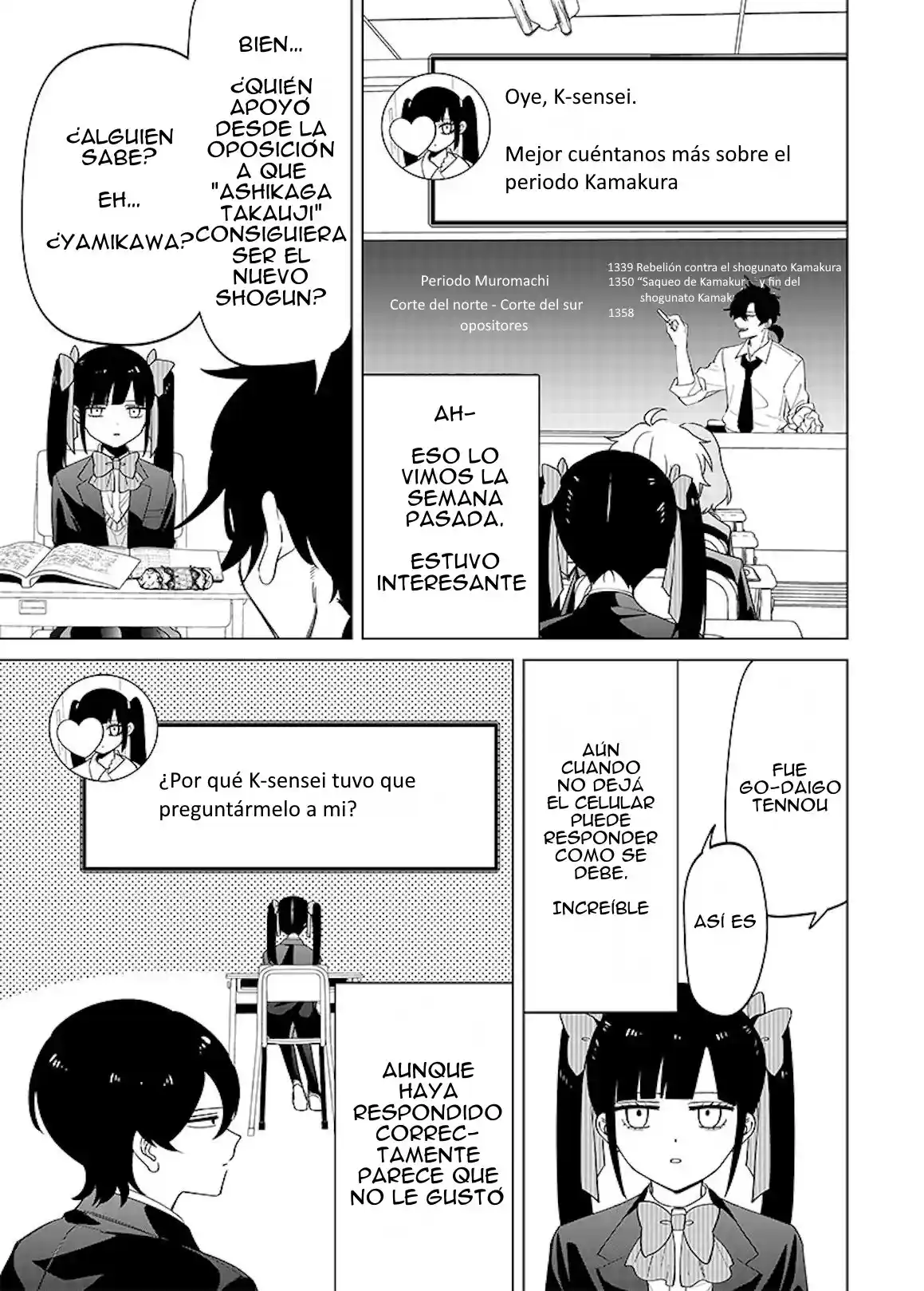 Las Chicas Que Casualmente Dicen Cosas Extrañas~: Mi Vida Diaria En Una Escuela Privada Paranormal - Capítulo 4 - Página 8 - LectorTMOo
