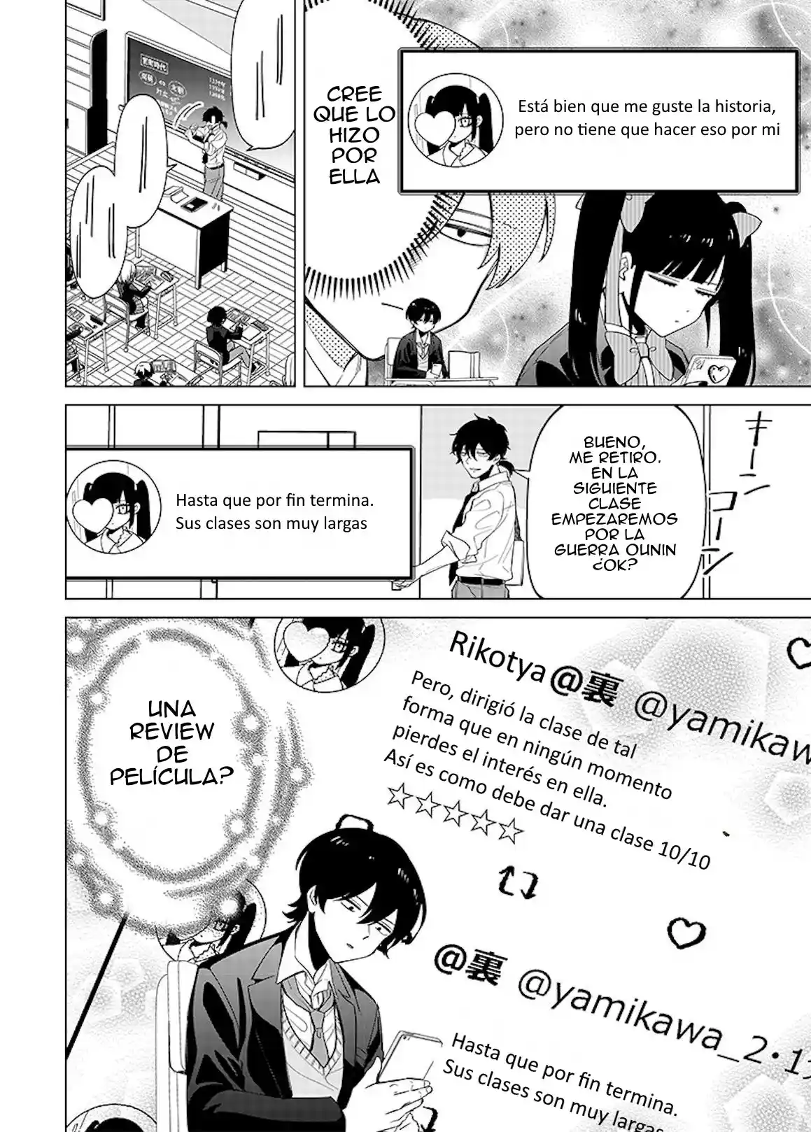 Las Chicas Que Casualmente Dicen Cosas Extrañas~: Mi Vida Diaria En Una Escuela Privada Paranormal - Capítulo 4 - Página 9 - LectorTMOo