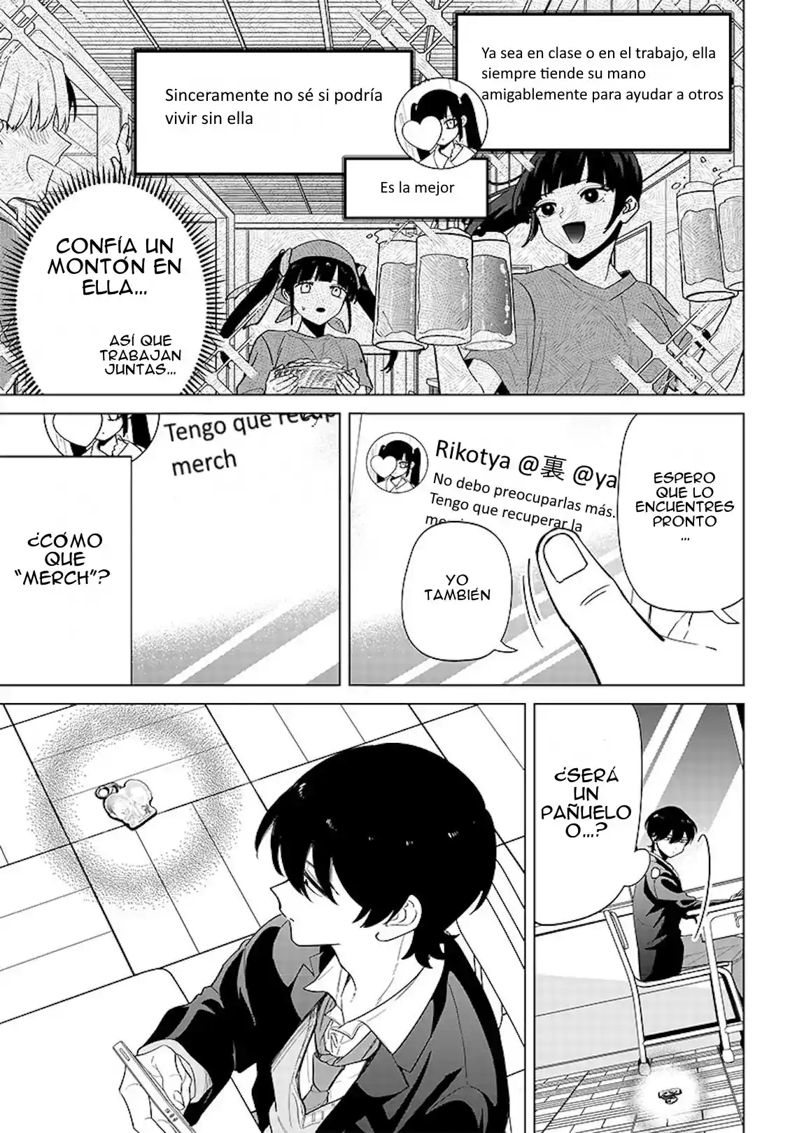 Las Chicas Que Casualmente Dicen Cosas Extrañas~: Mi Vida Diaria En Una Escuela Privada Paranormal - Capítulo 4 - Página 12 - LectorTMOo