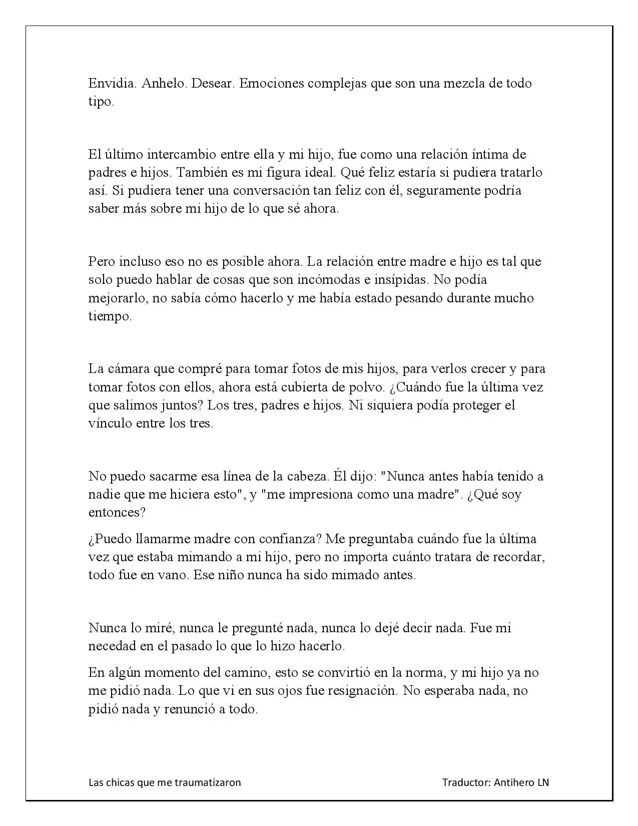 Las Chicas Que Me Traumatizaron (Novela) - Capítulo 2.20 - Página 15 - LectorTMOo