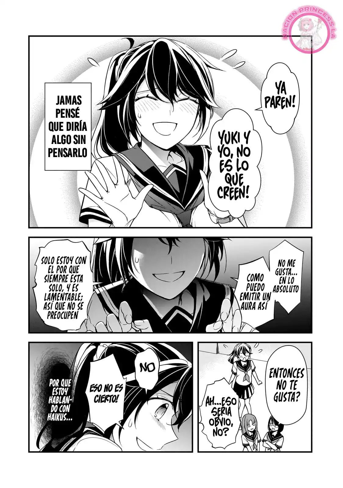 Las Chicas Que Me Traumatizaron Me Están Mirando, Pero Desafortunadamente Es Demasiado Tarde. (Manga) - Capítulo 10.2 - Página 5 - LectorTMOo