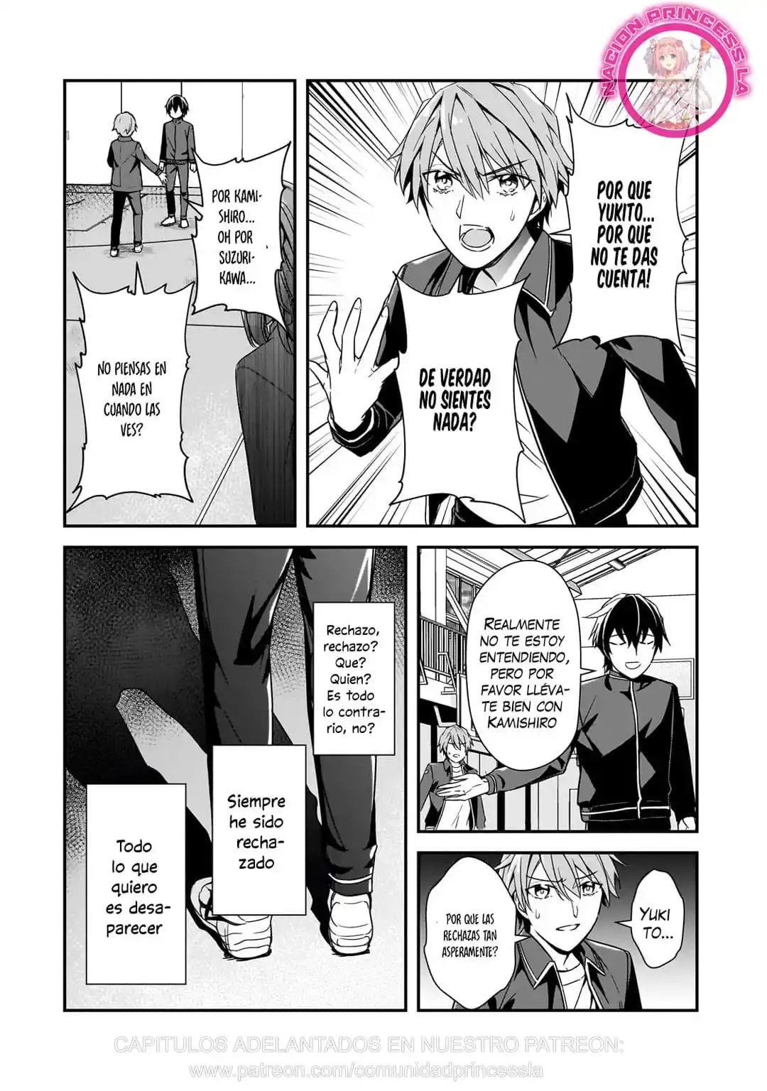 Las Chicas Que Me Traumatizaron Me Están Mirando, Pero Desafortunadamente Es Demasiado Tarde. (Manga) - Capítulo 11.1 - Página 16 - LectorTMOo