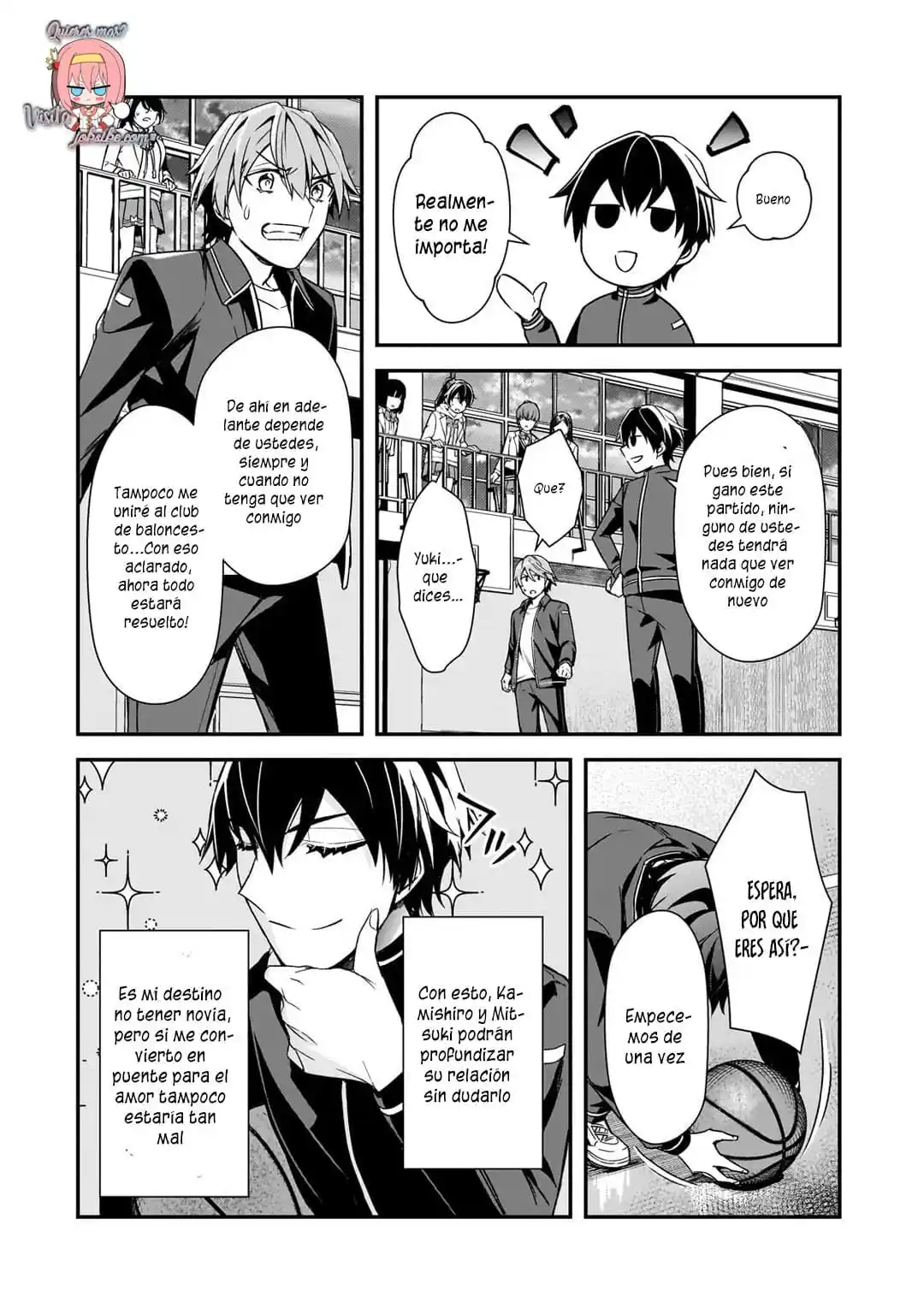 Las Chicas Que Me Traumatizaron Me Están Mirando, Pero Desafortunadamente Es Demasiado Tarde. (Manga) - Capítulo 11.2 - Página 6 - LectorTMOo