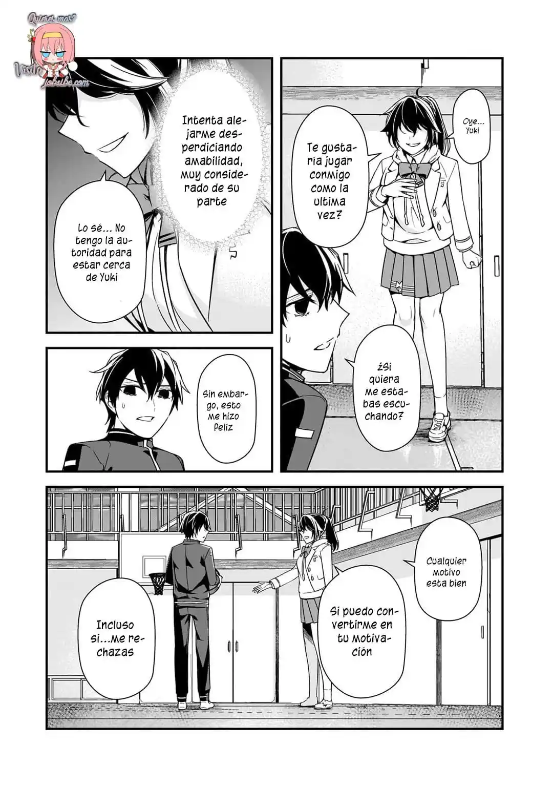 Las Chicas Que Me Traumatizaron Me Están Mirando, Pero Desafortunadamente Es Demasiado Tarde. (Manga) - Capítulo 11.2 - Página 10 - LectorTMOo