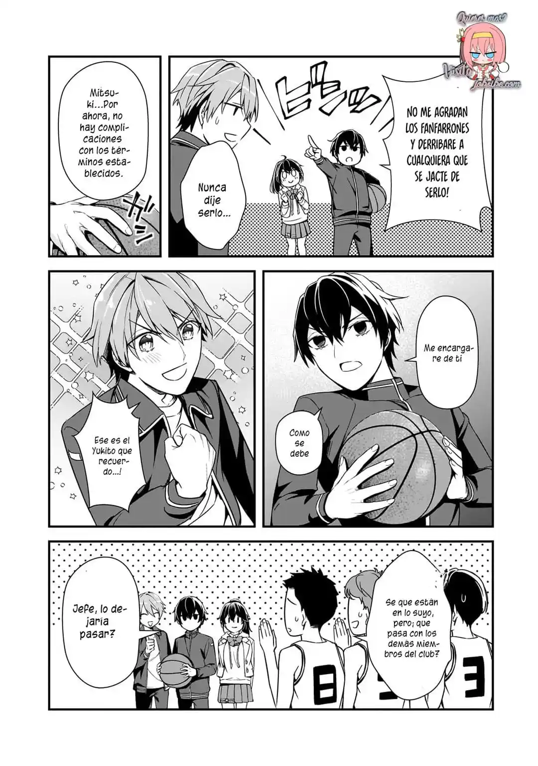 Las Chicas Que Me Traumatizaron Me Están Mirando, Pero Desafortunadamente Es Demasiado Tarde. (Manga) - Capítulo 11.3 - Página 4 - LectorTMOo
