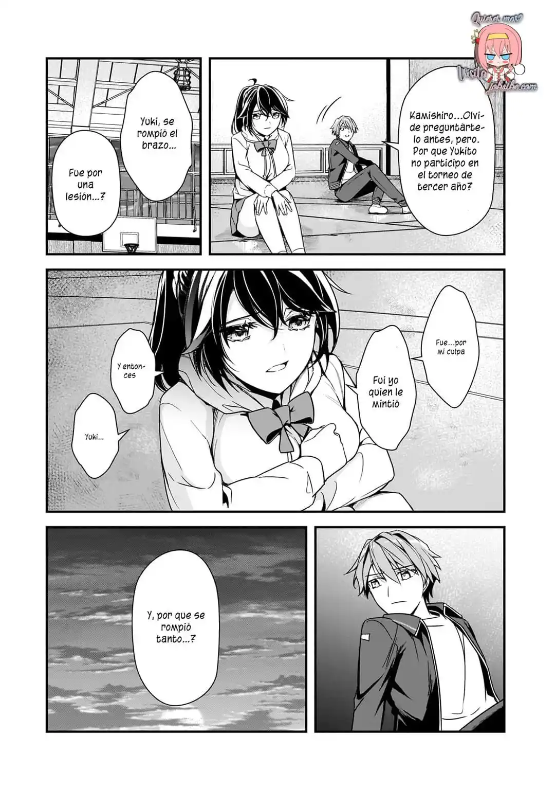 Las Chicas Que Me Traumatizaron Me Están Mirando, Pero Desafortunadamente Es Demasiado Tarde. (Manga) - Capítulo 11.3 - Página 7 - LectorTMOo