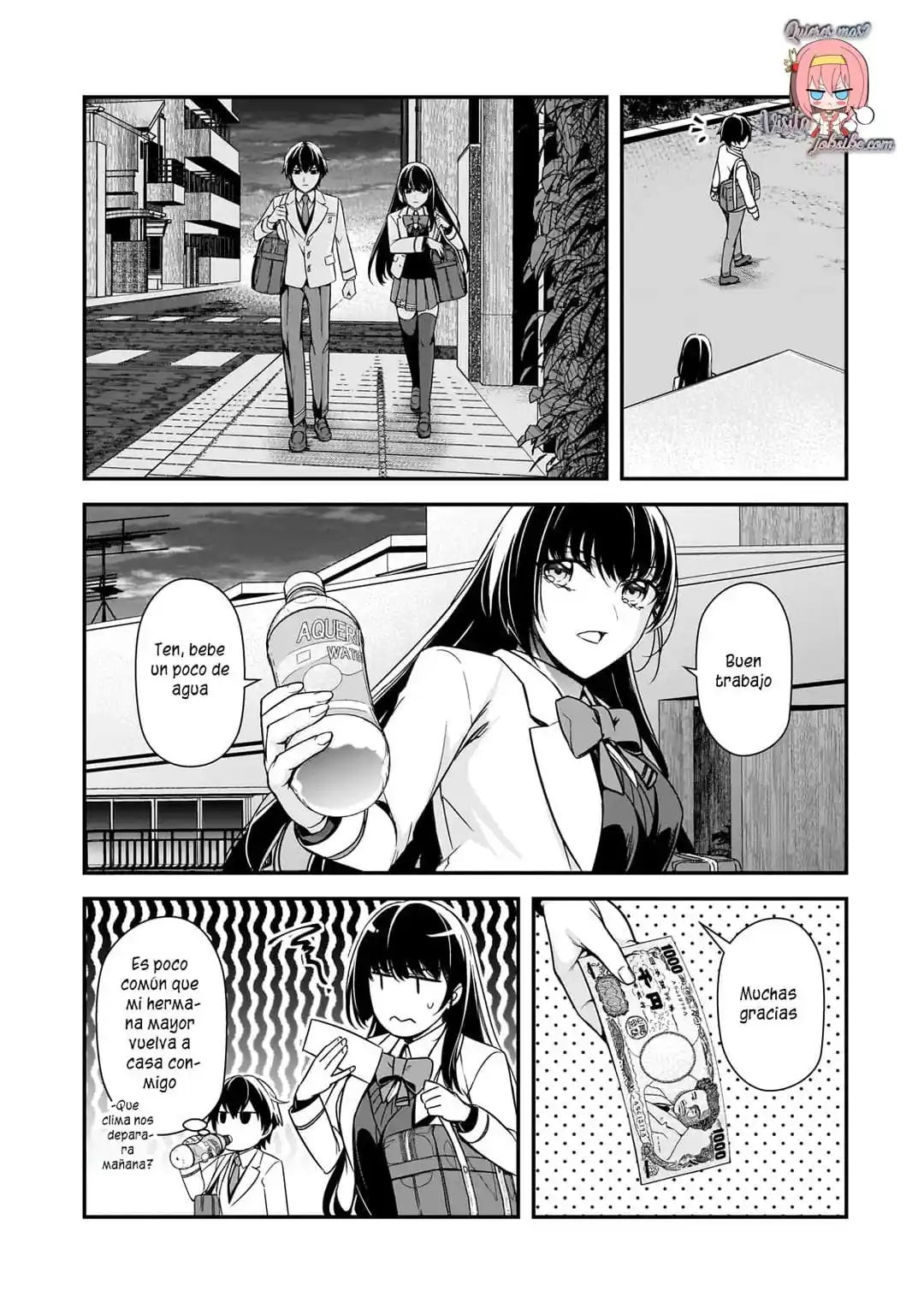 Las Chicas Que Me Traumatizaron Me Están Mirando, Pero Desafortunadamente Es Demasiado Tarde. (Manga) - Capítulo 11.3 - Página 8 - LectorTMOo