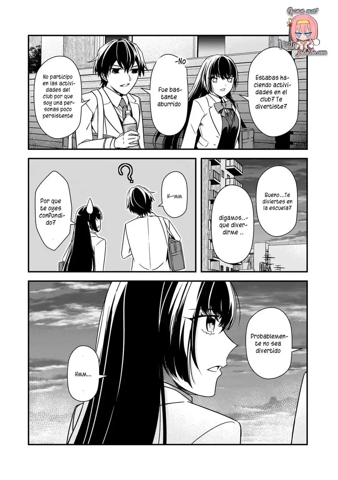 Las Chicas Que Me Traumatizaron Me Están Mirando, Pero Desafortunadamente Es Demasiado Tarde. (Manga) - Capítulo 11.3 - Página 9 - LectorTMOo