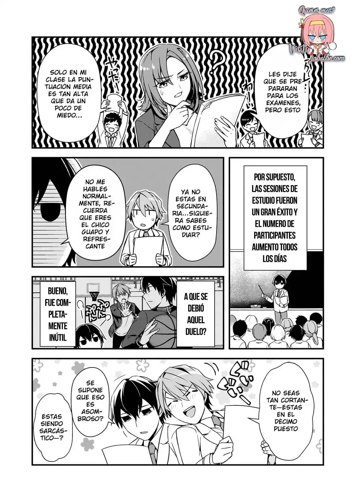 Las Chicas Que Me Traumatizaron Me Están Mirando, Pero Desafortunadamente Es Demasiado Tarde. (Manga) - Capítulo 12.1 - Página 6 - LectorTMOo