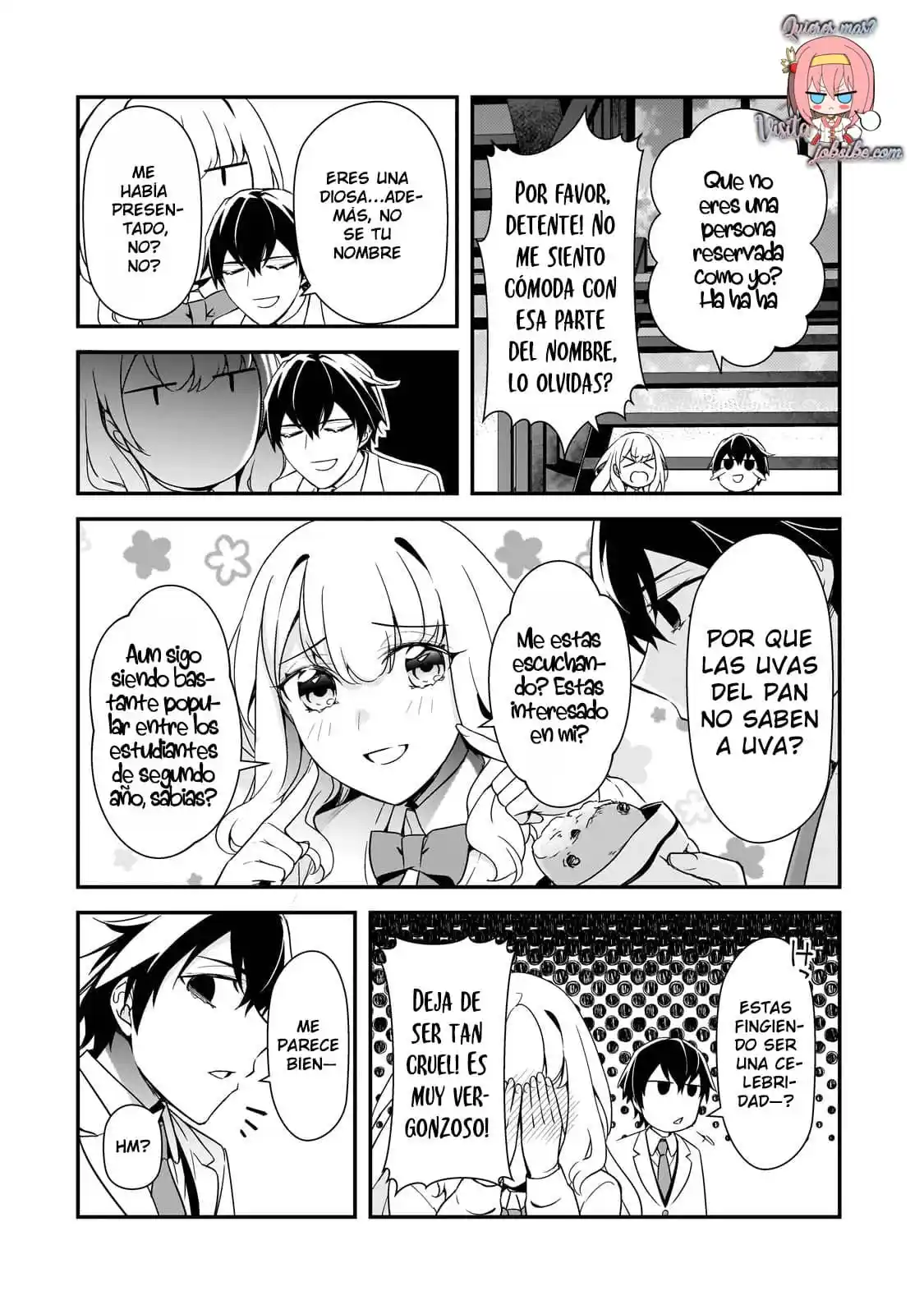 Las Chicas Que Me Traumatizaron Me Están Mirando, Pero Desafortunadamente Es Demasiado Tarde. (Manga) - Capítulo 12.1 - Página 17 - LectorTMOo