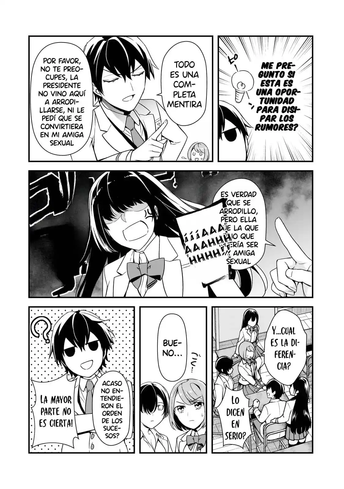 Las Chicas Que Me Traumatizaron Me Están Mirando, Pero Desafortunadamente Es Demasiado Tarde. (Manga) - Capítulo 12.2 - Página 4 - LectorTMOo