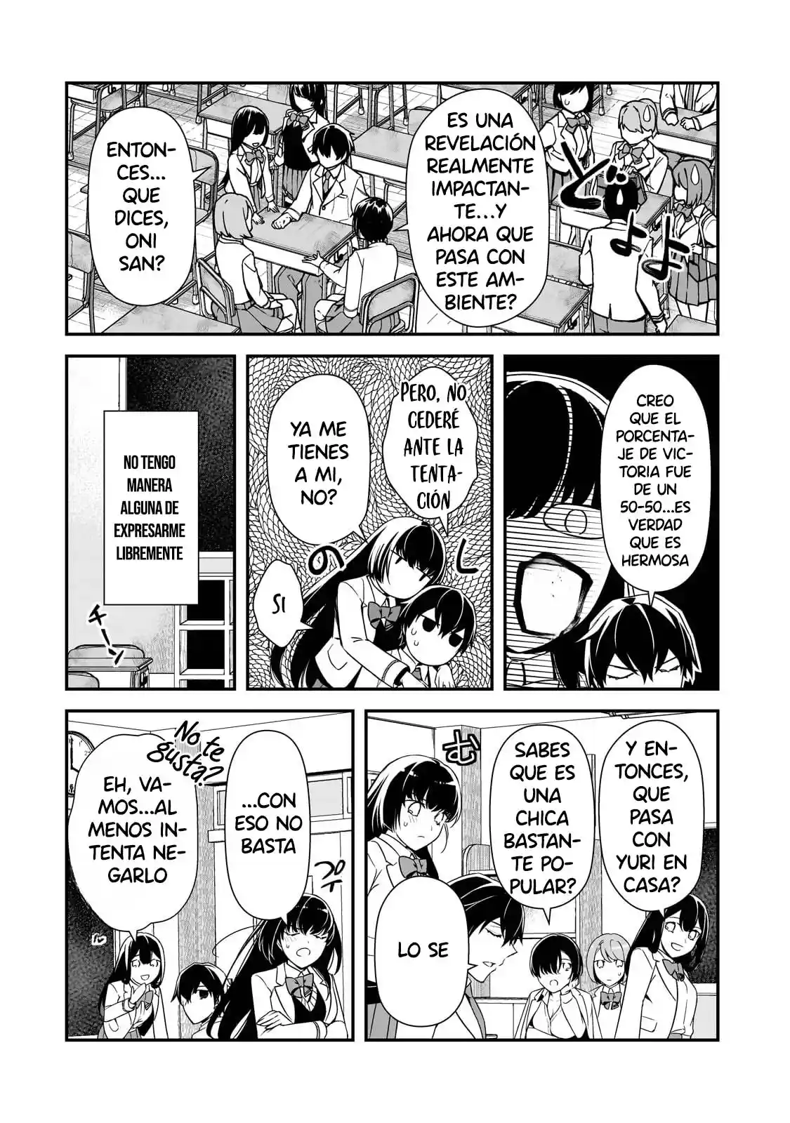 Las Chicas Que Me Traumatizaron Me Están Mirando, Pero Desafortunadamente Es Demasiado Tarde. (Manga) - Capítulo 12.2 - Página 6 - LectorTMOo