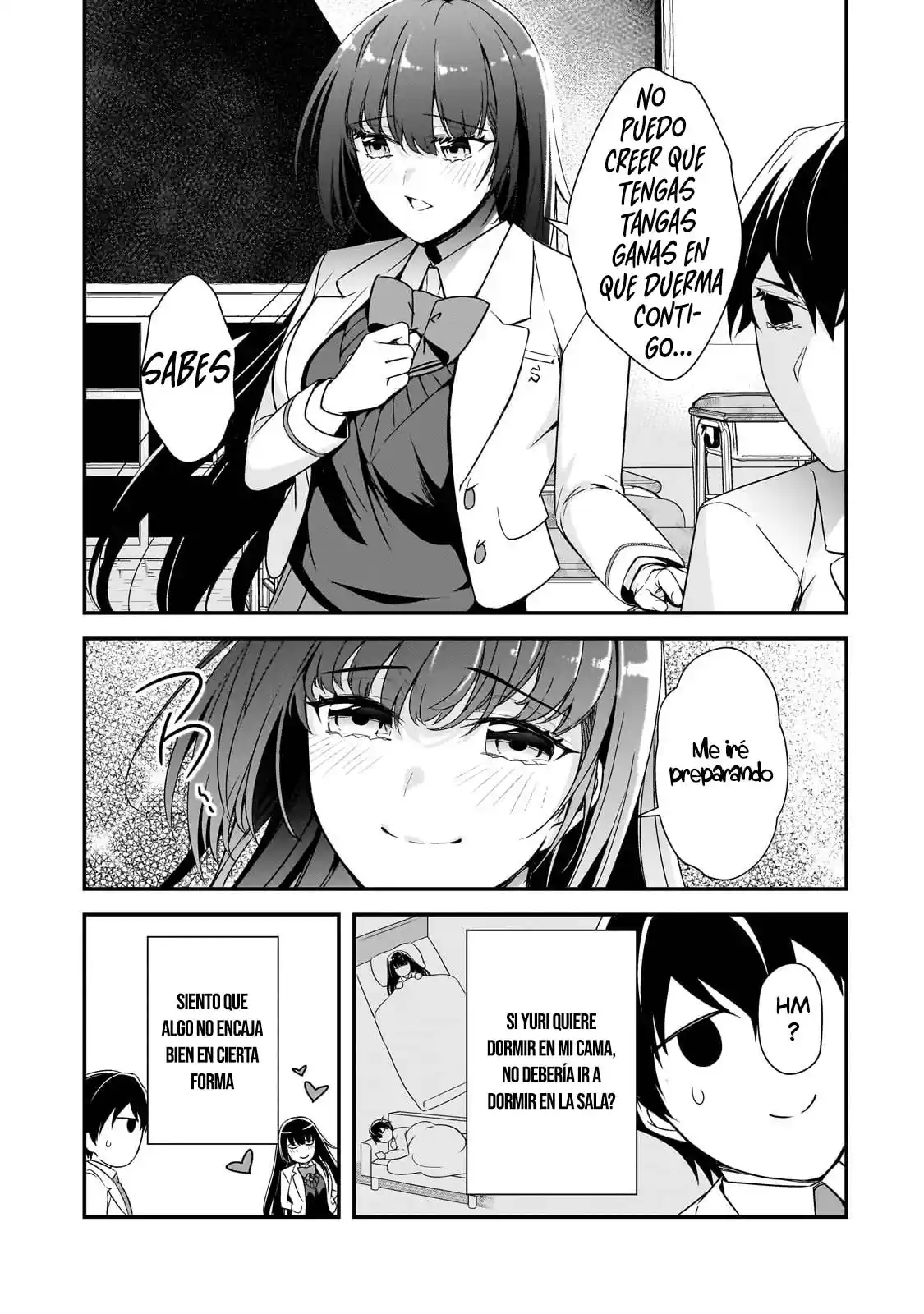 Las Chicas Que Me Traumatizaron Me Están Mirando, Pero Desafortunadamente Es Demasiado Tarde. (Manga) - Capítulo 12.2 - Página 9 - LectorTMOo