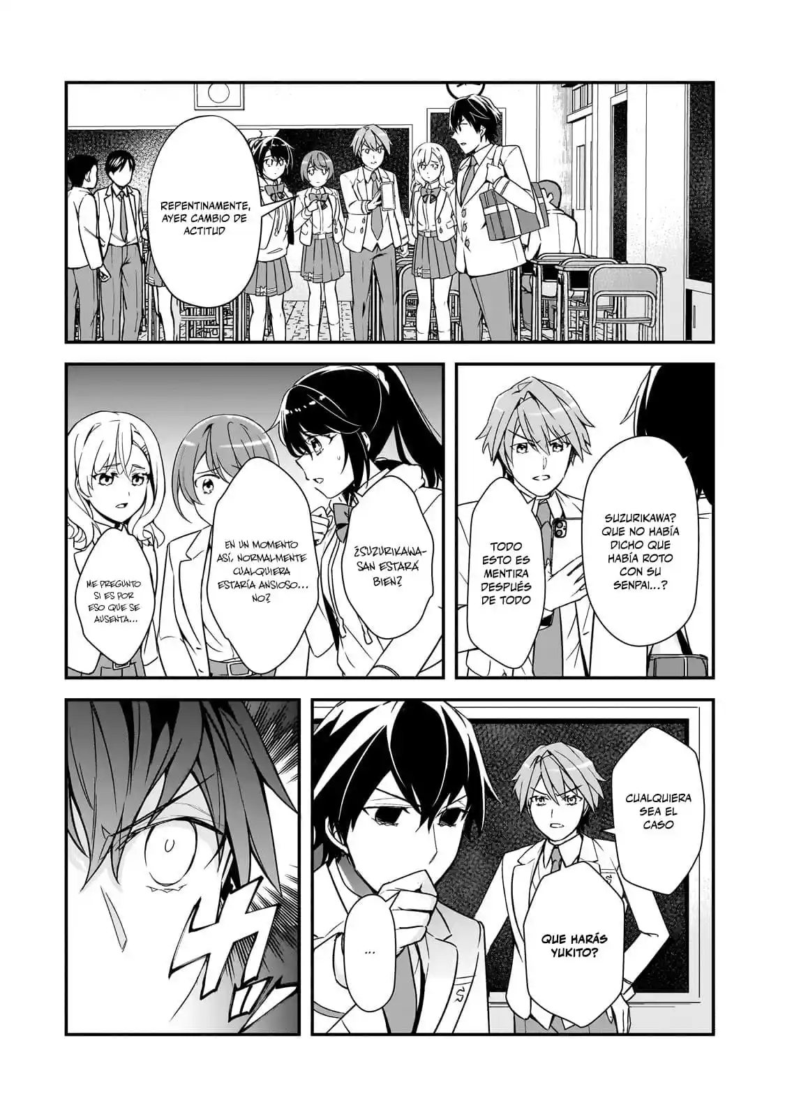 Las Chicas Que Me Traumatizaron Me Están Mirando, Pero Desafortunadamente Es Demasiado Tarde. (Manga) - Capítulo 13.1 - Página 5 - LectorTMOo