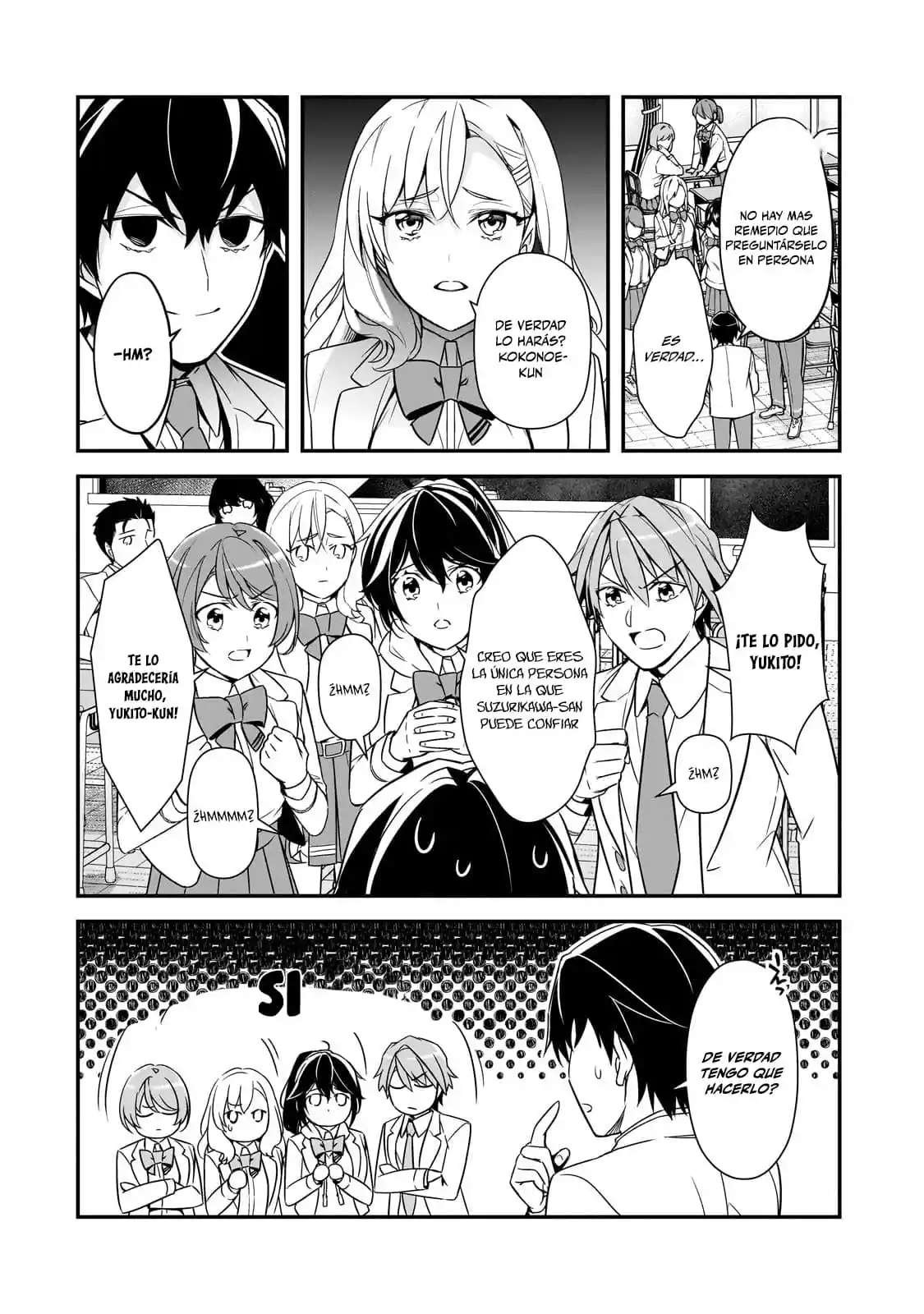 Las Chicas Que Me Traumatizaron Me Están Mirando, Pero Desafortunadamente Es Demasiado Tarde. (Manga) - Capítulo 13.1 - Página 7 - LectorTMOo