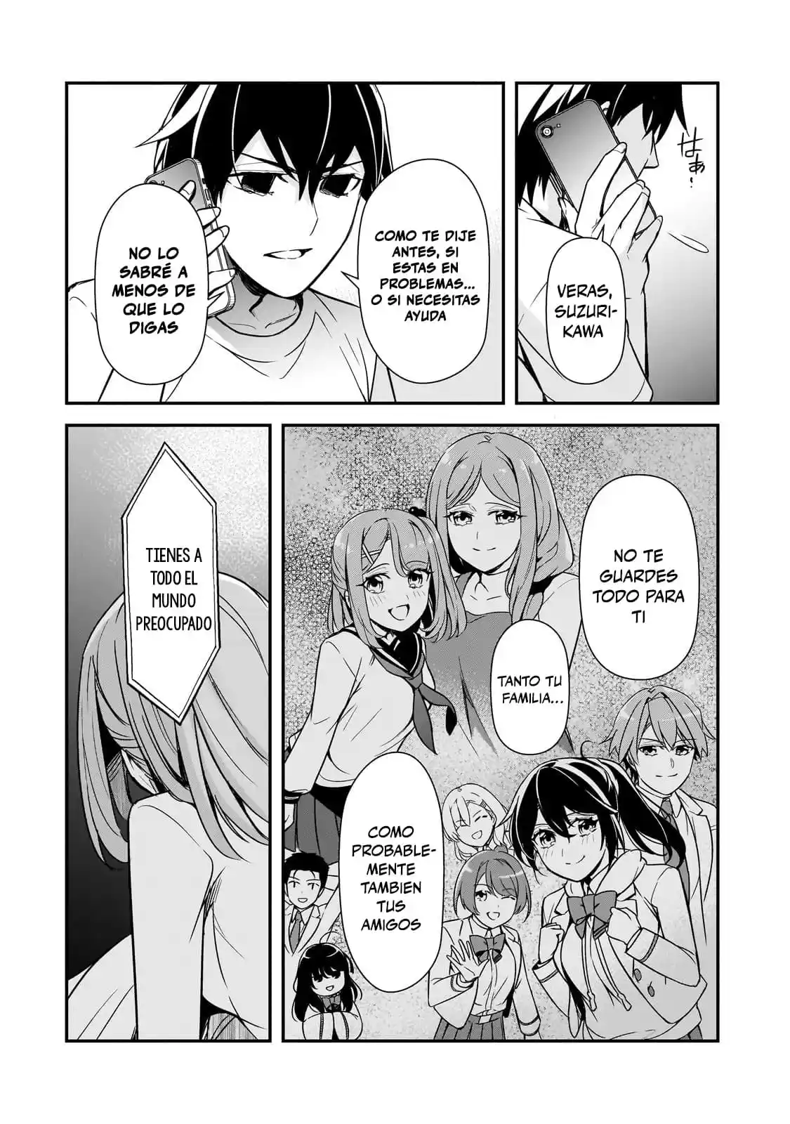 Las Chicas Que Me Traumatizaron Me Están Mirando, Pero Desafortunadamente Es Demasiado Tarde. (Manga) - Capítulo 13.2 - Página 6 - LectorTMOo