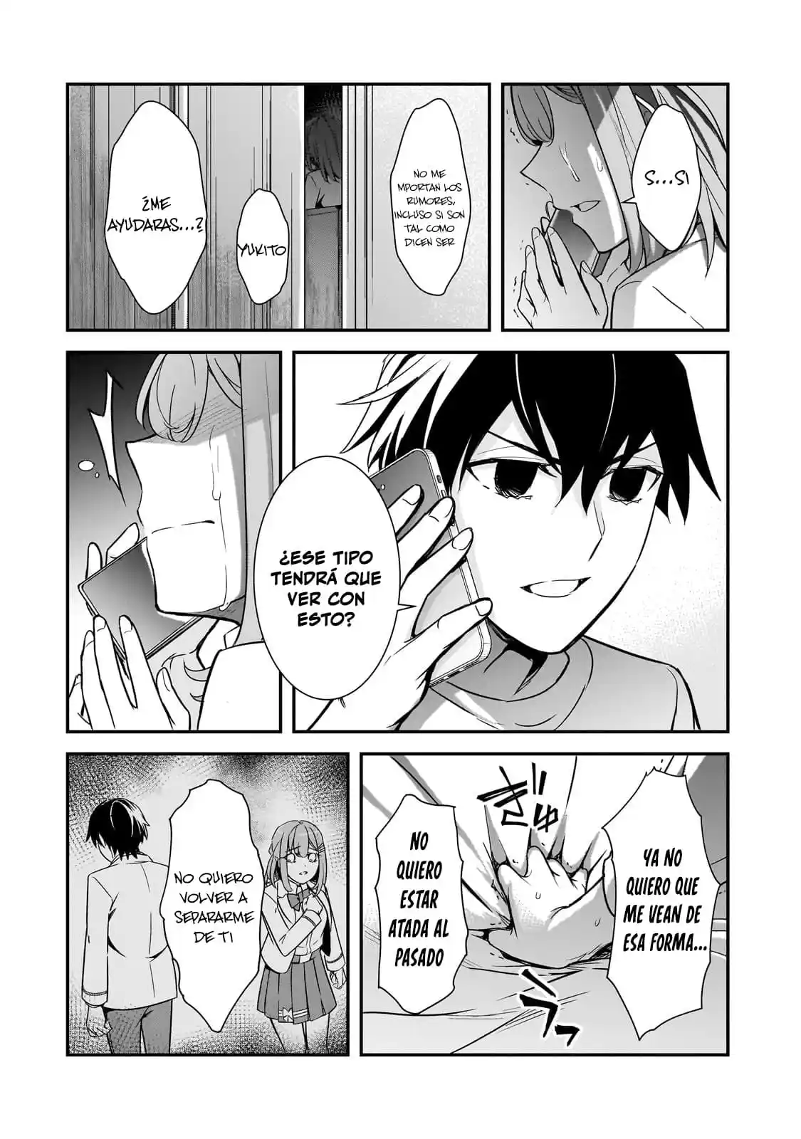 Las Chicas Que Me Traumatizaron Me Están Mirando, Pero Desafortunadamente Es Demasiado Tarde. (Manga) - Capítulo 13.2 - Página 8 - LectorTMOo