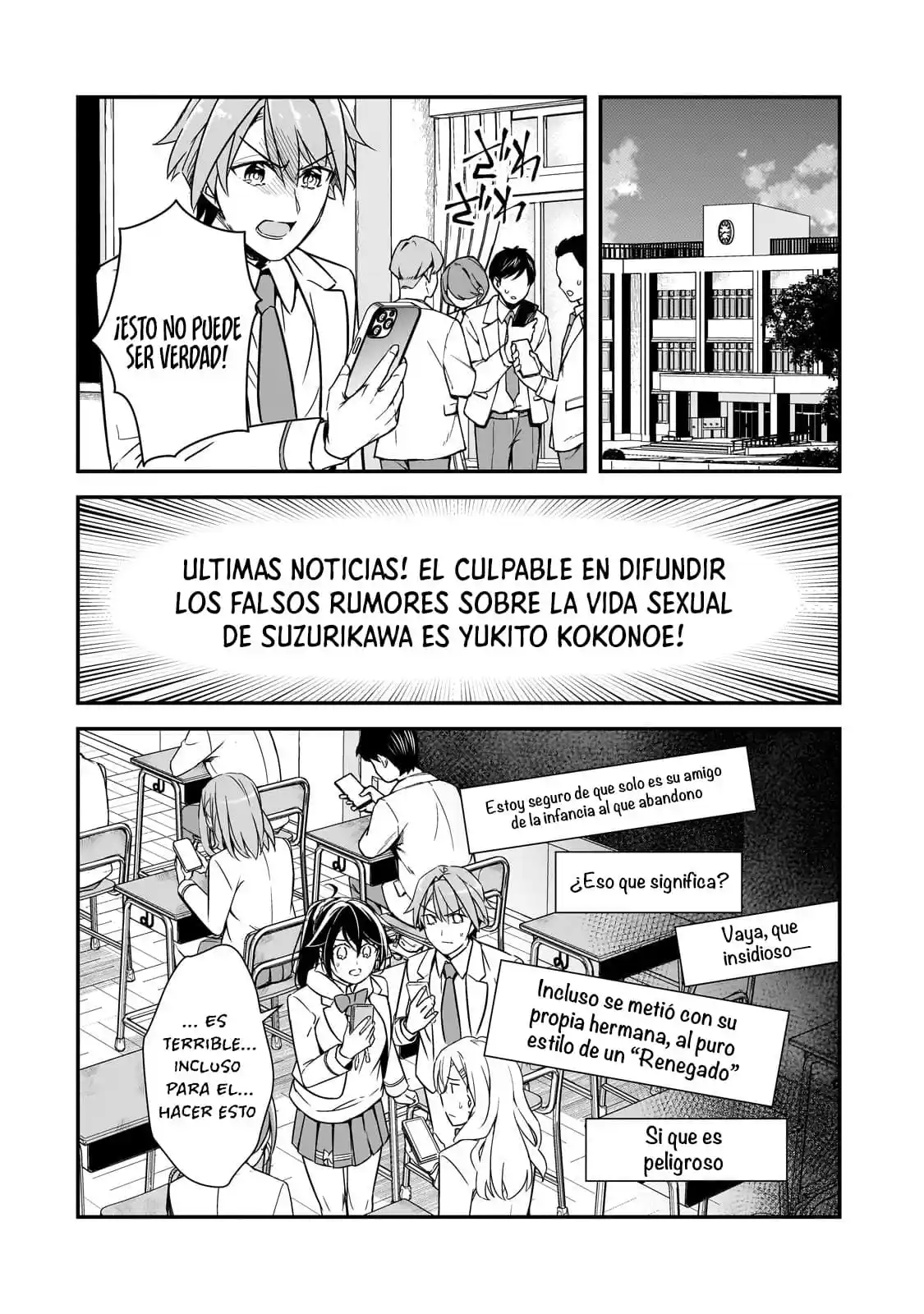 Las Chicas Que Me Traumatizaron Me Están Mirando, Pero Desafortunadamente Es Demasiado Tarde. (Manga) - Capítulo 13.2 - Página 12 - LectorTMOo